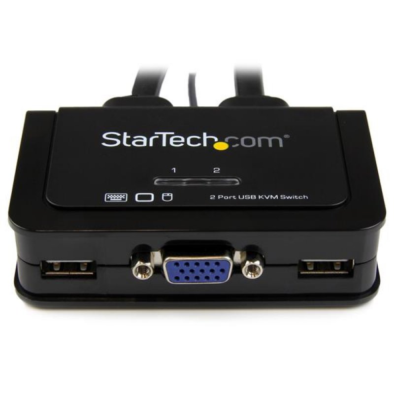 Detalle 2 de StarTech SV211USB: Switch KVM de 2 puertos VGA/USB