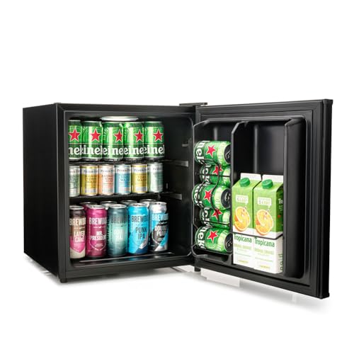 Detalle de Subcold Cave50 Beer Fridge | 44 Cans, 0-8°C, Solid Door, Black