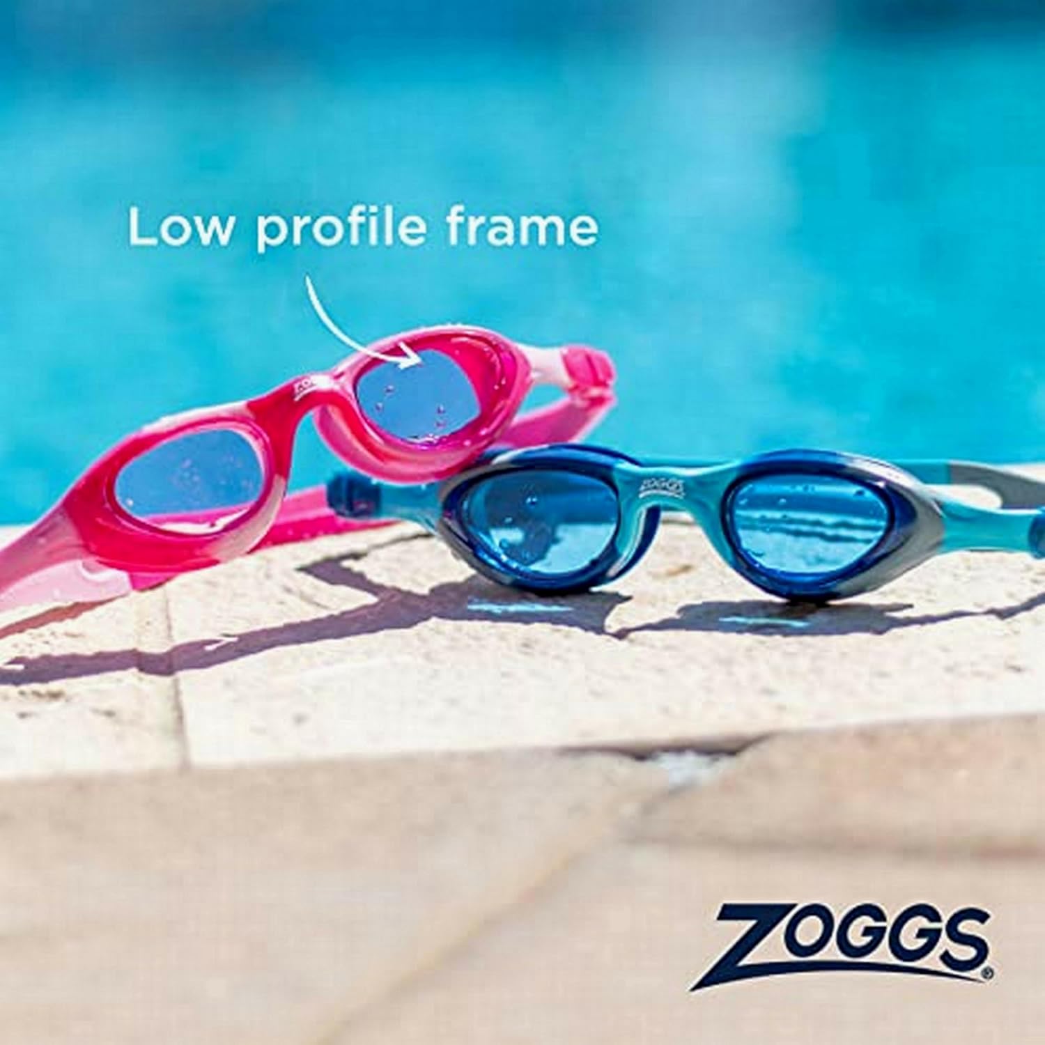 Thumbnail 2 de Zoggs Super Seal Kids Swimming Goggles (Ages 6–14) – UV Protection, Anti-Fog, Quick-Adjust Comfort Strap