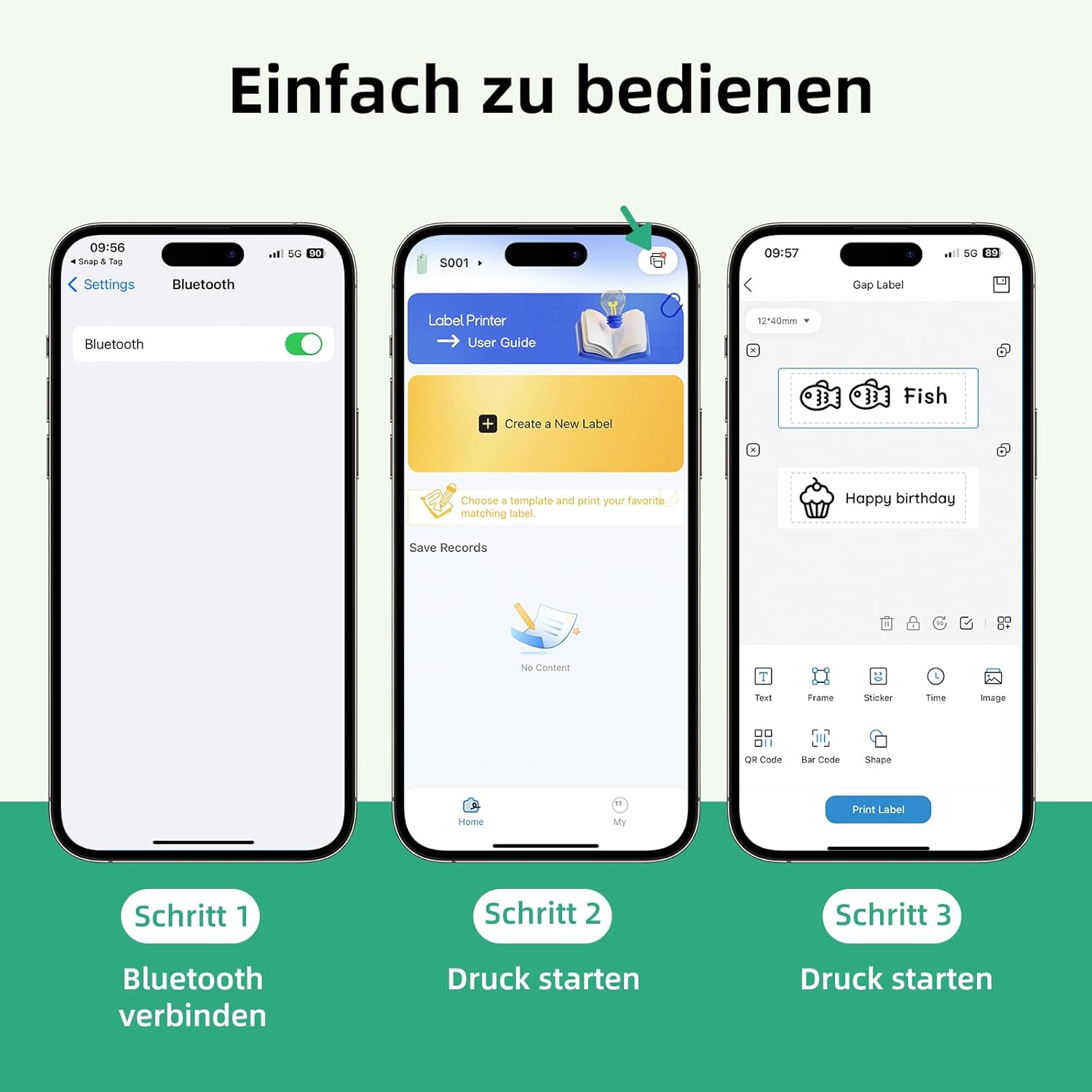 Thumbnail 4 de ORGSTA S001 Etikettendrucker 2000 mAh 🖨️