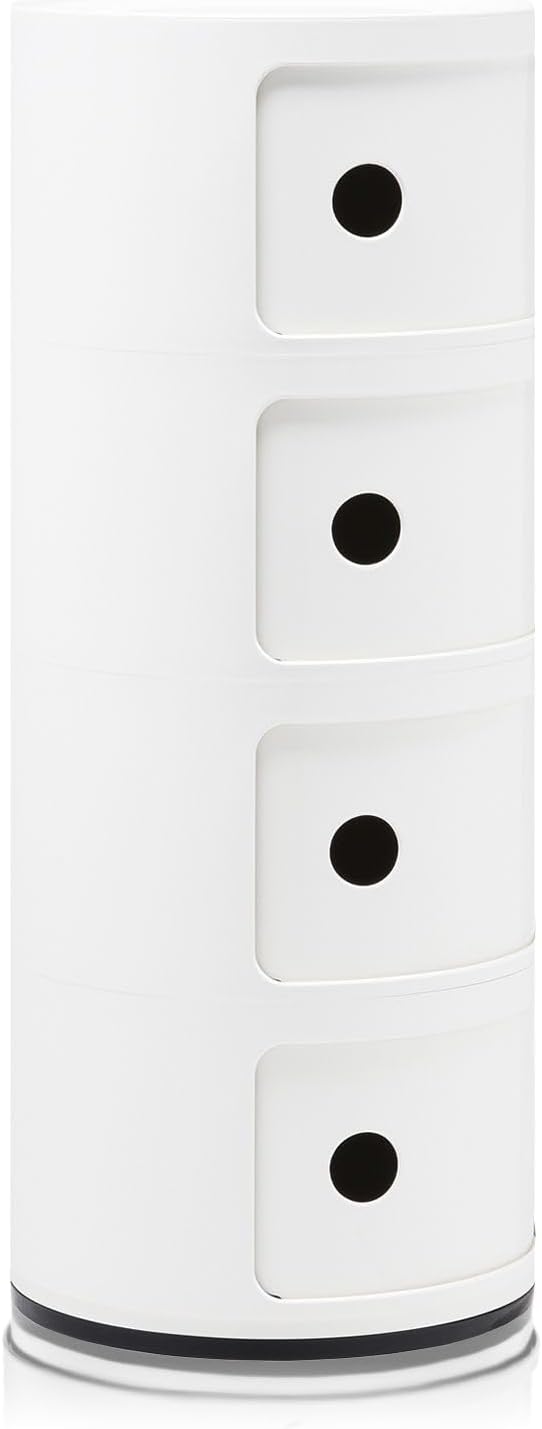 Detalle 2 de Kartell Componibili contenitore 4 elementi 32×32×77 cm 🗄