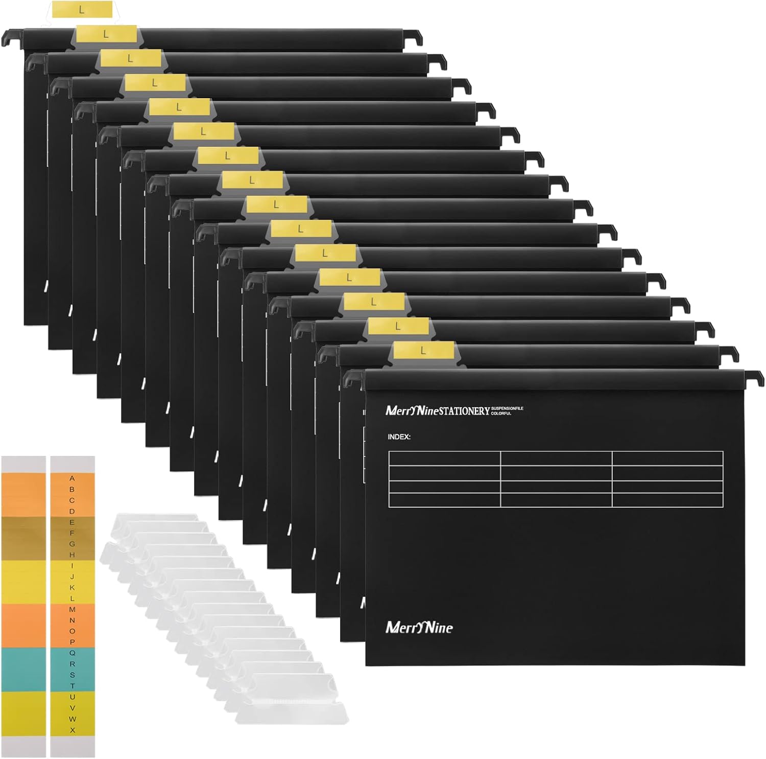 Detalle de MerryNine A4 suspension files, 15 pack