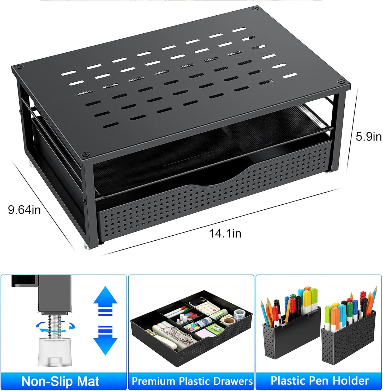 Thumbnail 5 de gianotter Monitor Stand with Drawer 🖥