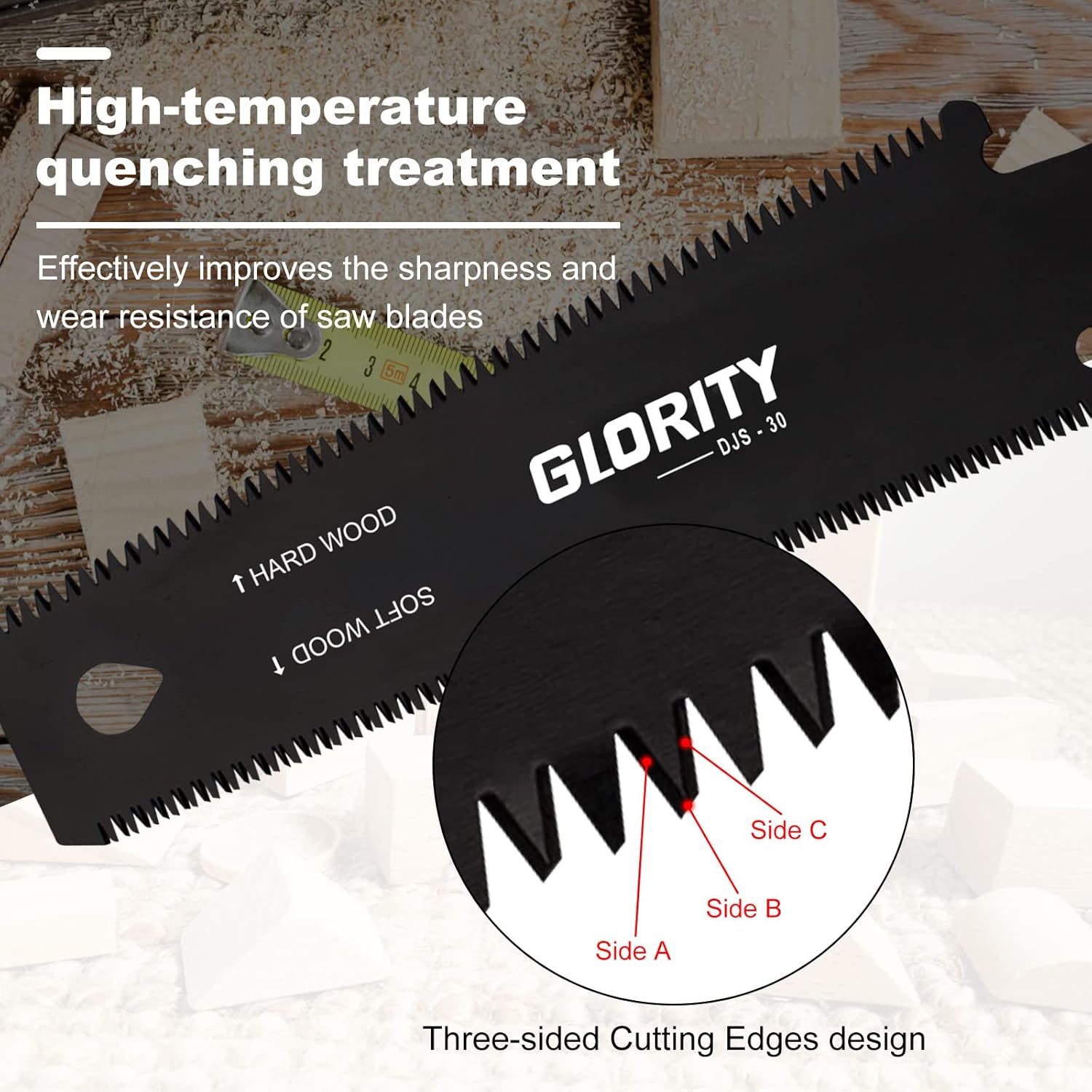 Detalle 2 de GLORITY DJS30 6 Inch portable hand saw