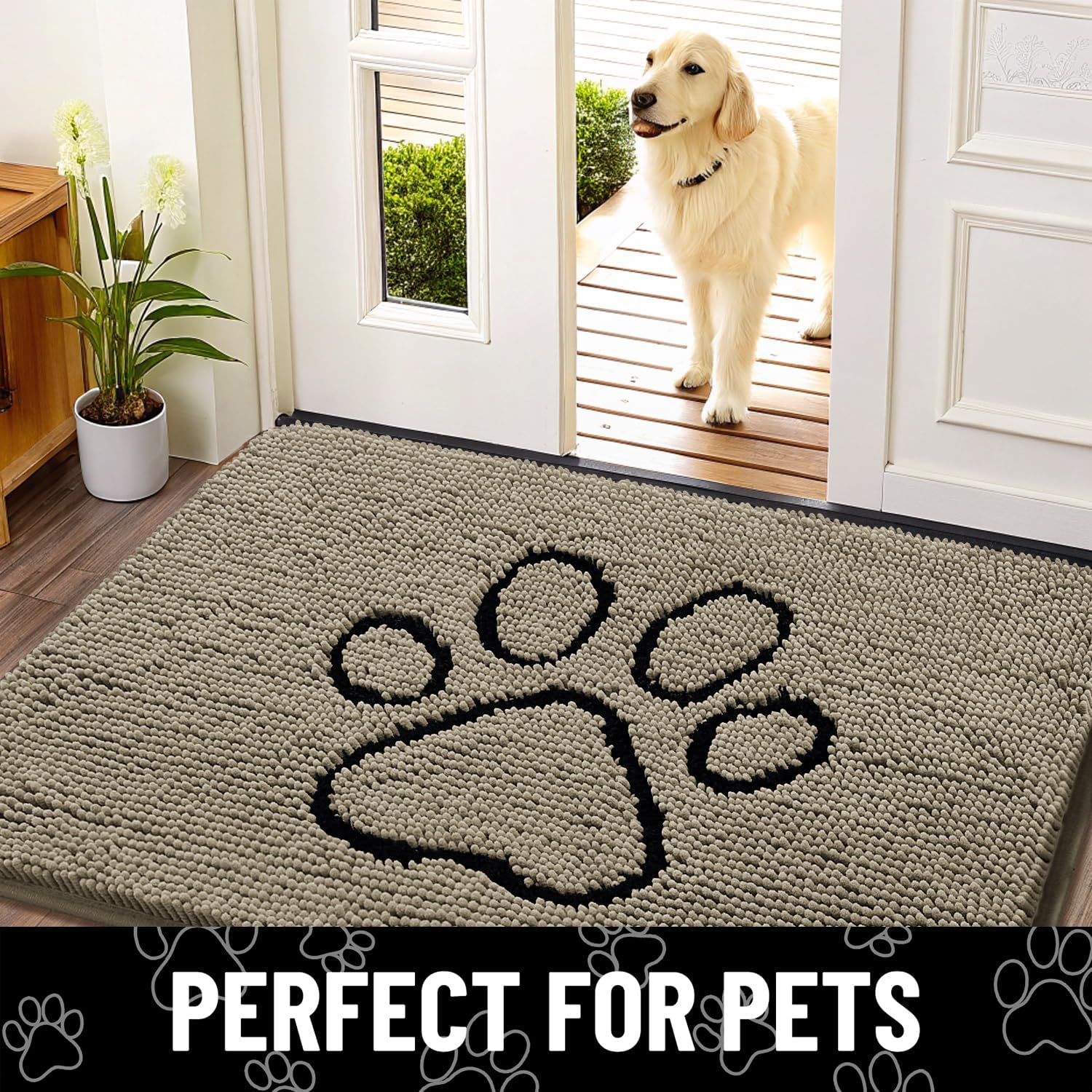 Thumbnail 6 de Smiry Dog Door Mat 48x30