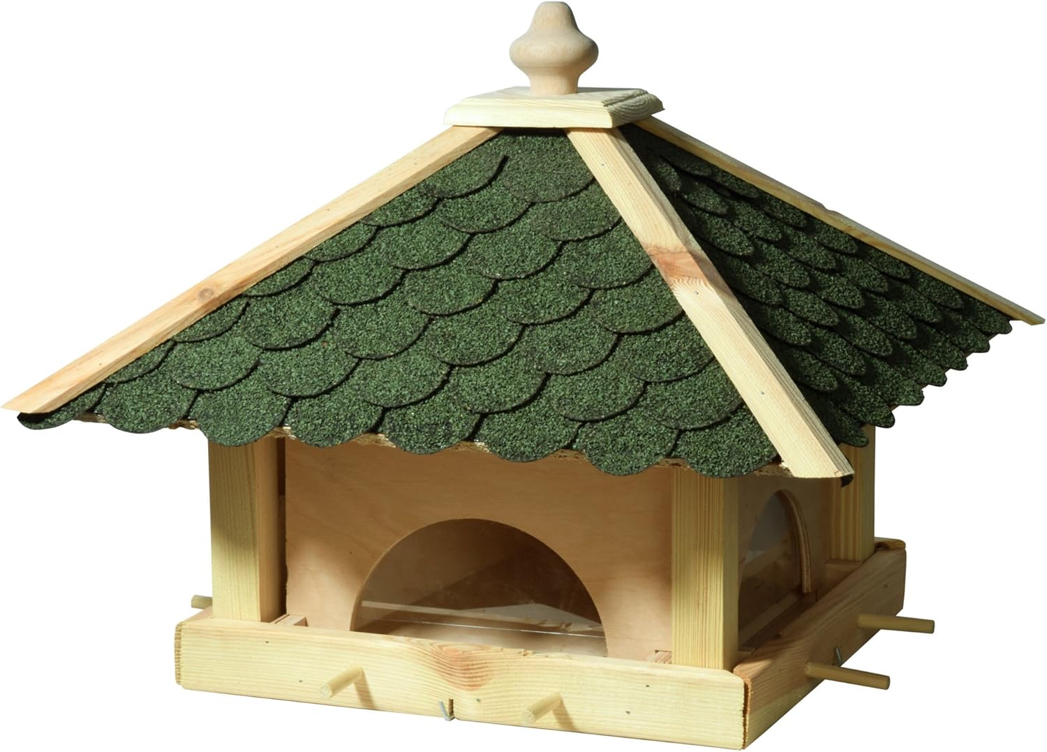 Thumbnail 1 de Luxus-Vogelhaus 98700e – großes XXL Holz-Vogelfutterhaus (Kiefer) mit 4 herausziehbaren Futterschubladen