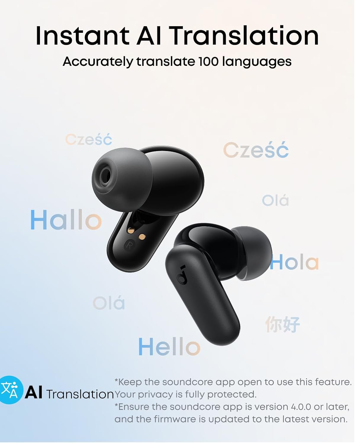 Thumbnail 3 de Soundcore P30i Noise Cancelling Earbuds 45H