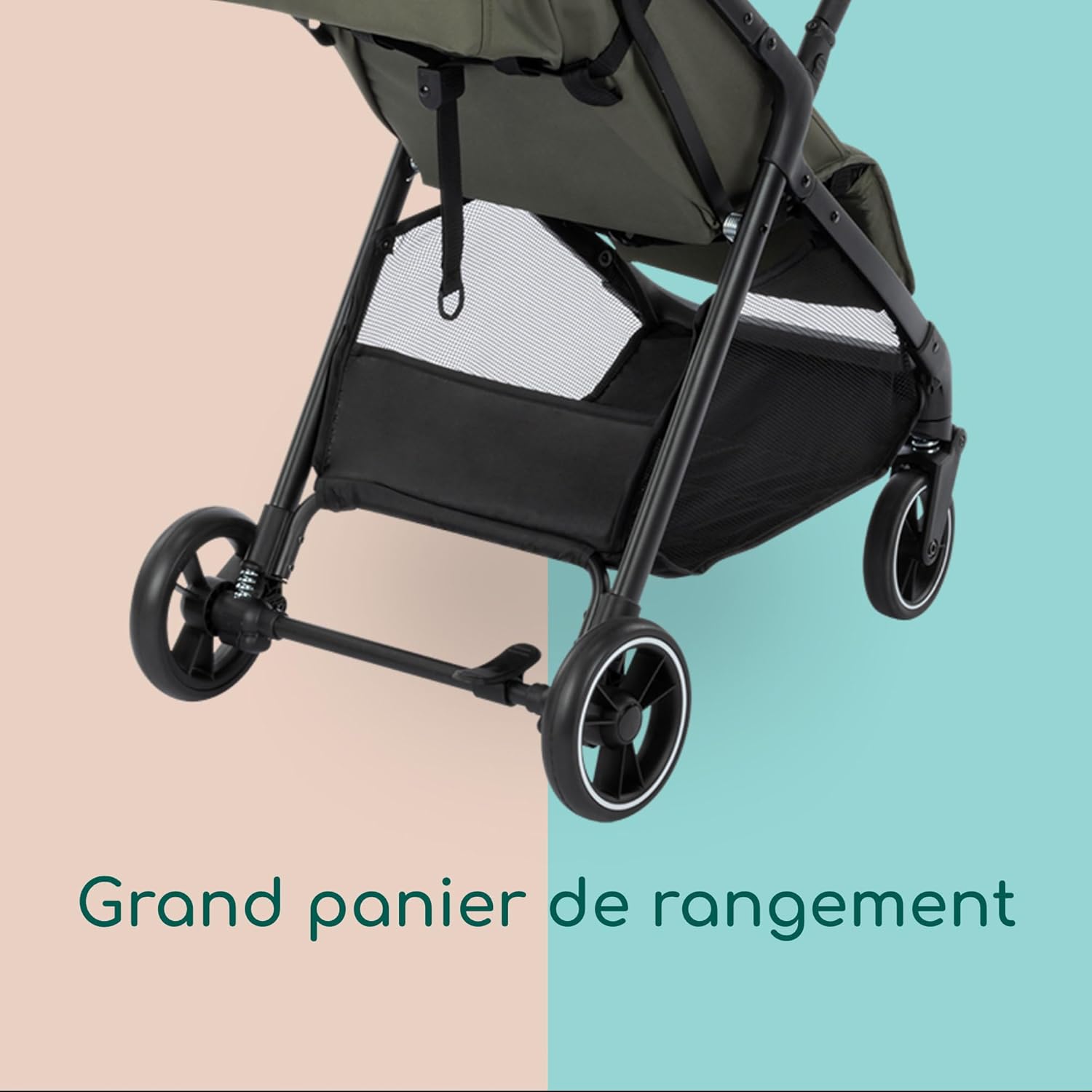 Thumbnail 5 de Bebeconfort Azur: Poussette Canne Compacte et légère 0–3 ans, pliage automatique à une main