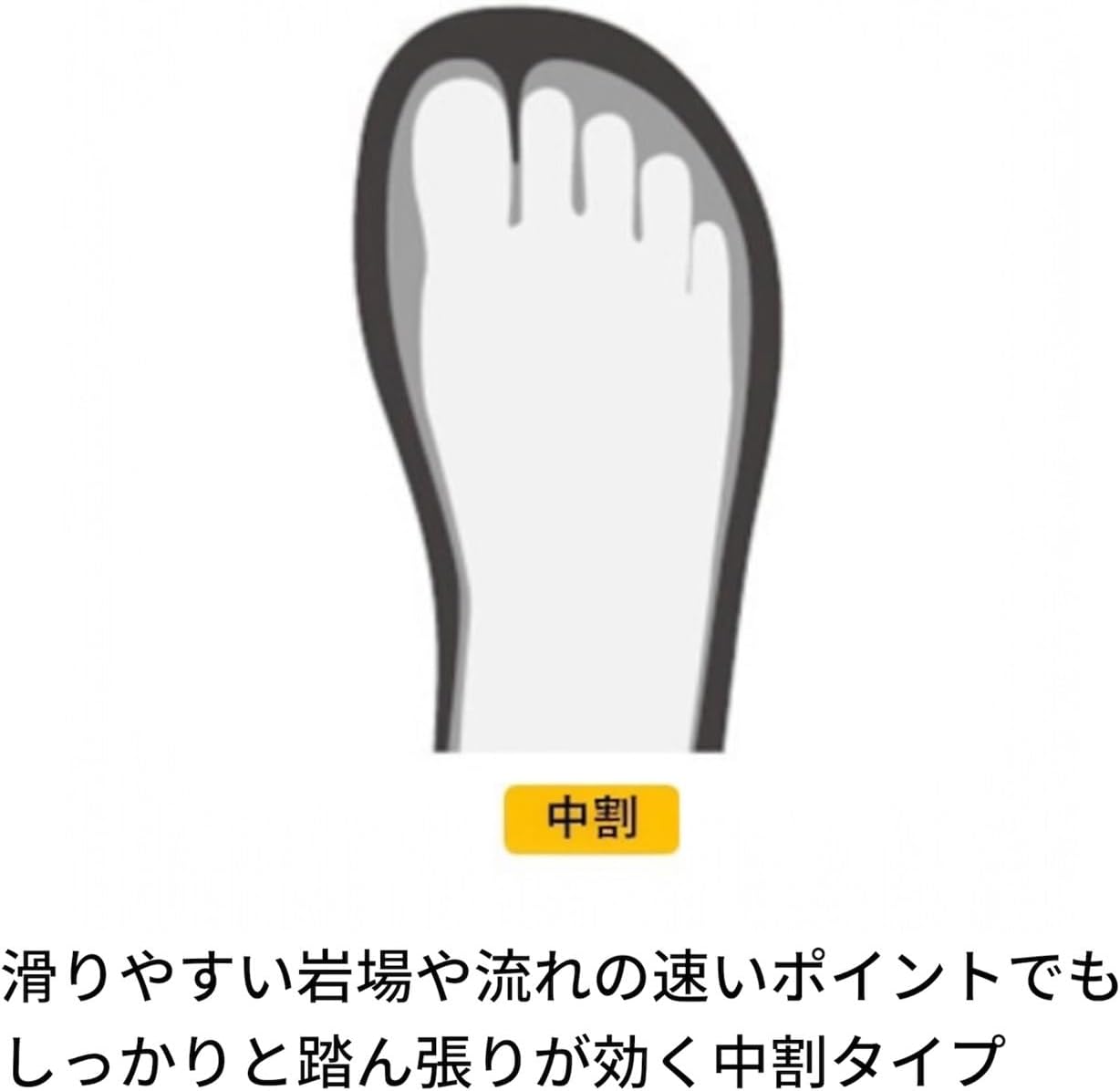 Thumbnail 4 de エクセル FP-5785 鮎タビ 中割・フェルトソール、水抜きシステム搭載