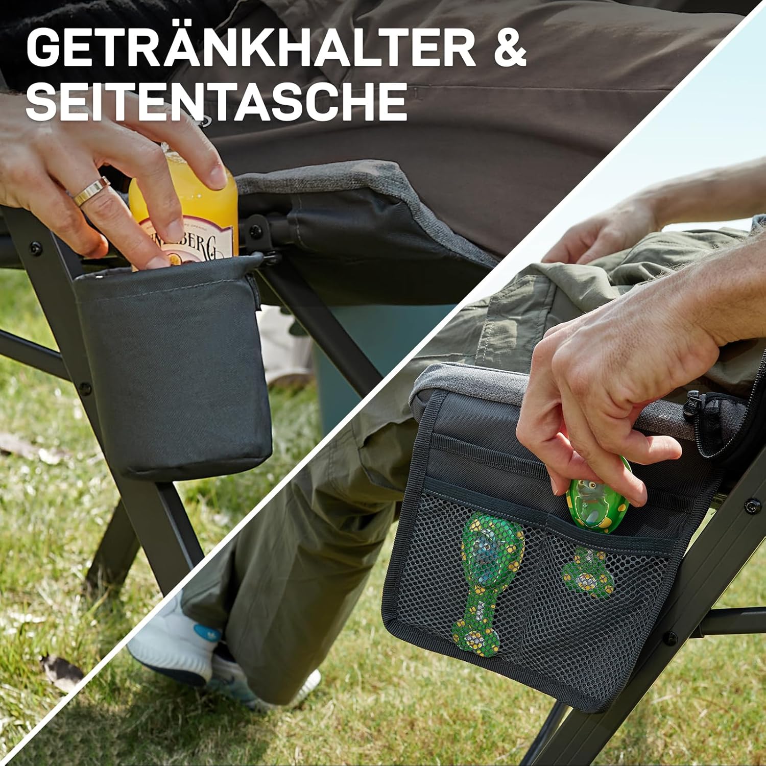 Thumbnail 6 de EVER ADVANCED Campingstuhl 150 kg