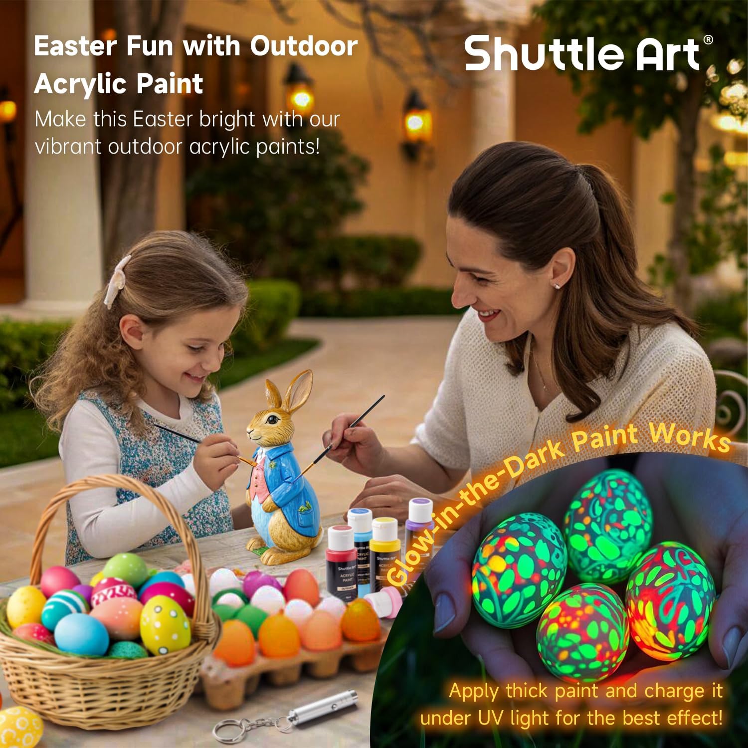 Thumbnail 1 de Shuttle Art outdoor acrylic paint set 60ml