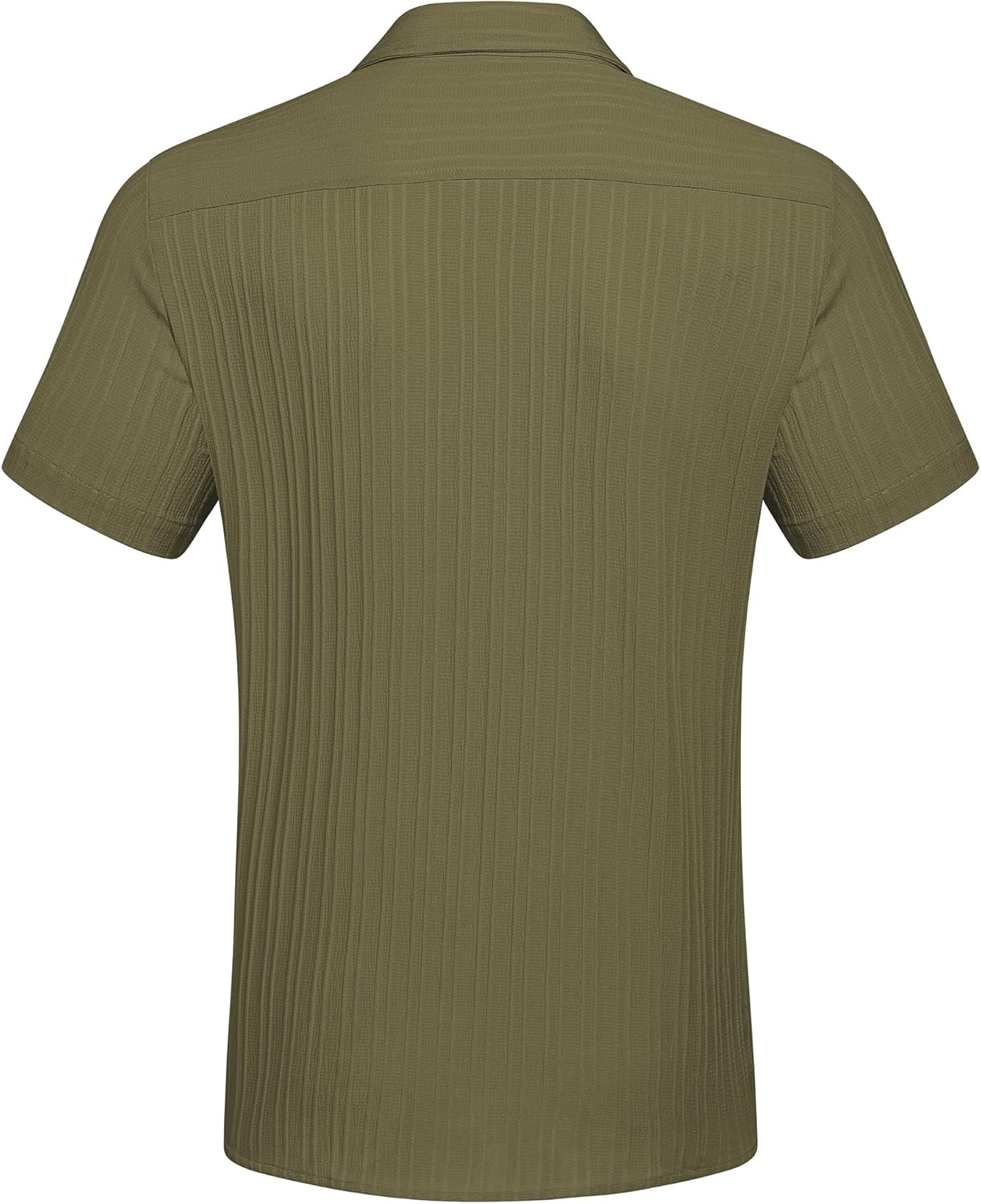 Thumbnail 5 de COOFANDY Men’s Short-Sleeve Button-Down Textured Summer Shirt with Pocket
