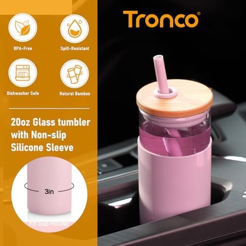 Thumbnail 1 de Tronco 20 oz Glass Tumbler 🫖