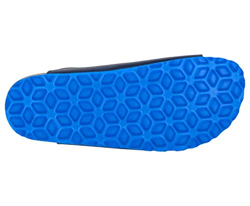 Detalle 2 de Lico BIOLINE KIDS Pantoletten, Marine/Blau, 34 EU – Bequeme Sandalen mit verstellbaren Schnallen