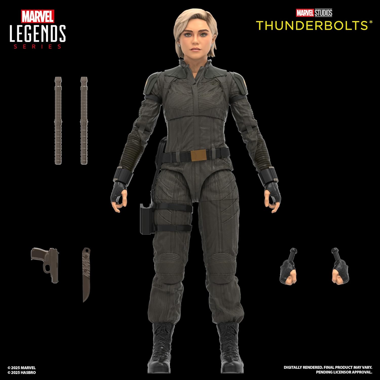 Thumbnail 5 de Marvel Legends Series Yelena Belova und Red Guardian – Sammelfiguren im Thunderbolts-Setting