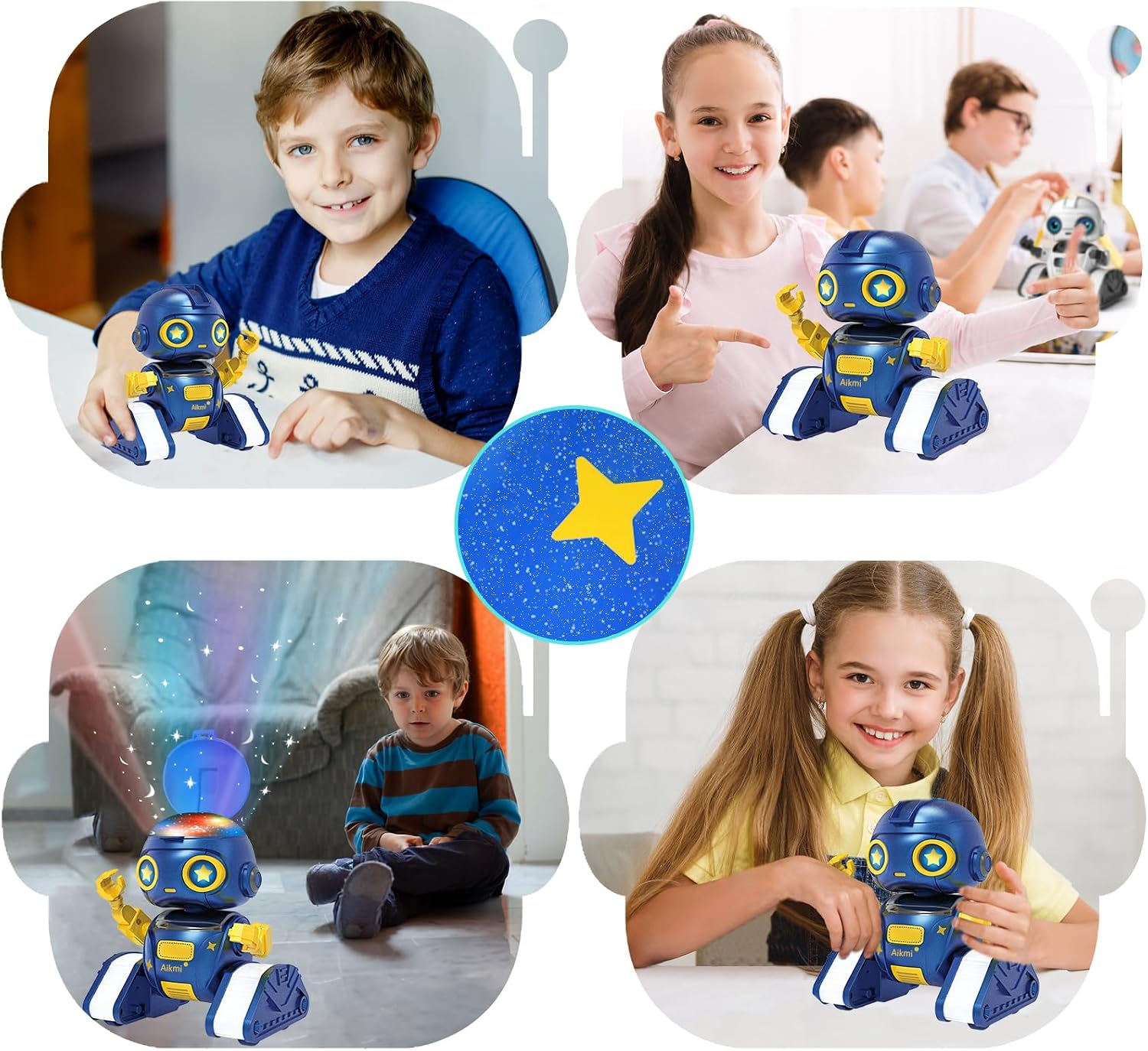 Thumbnail 4 de Aikmi Robot Juguetes para Niños 5-7 Años Recargable