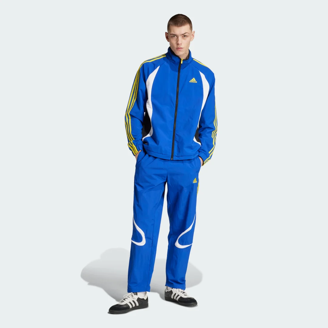 Detalle de Pantalón Climacool de Adidas — Azul, comodidad para entreno diario