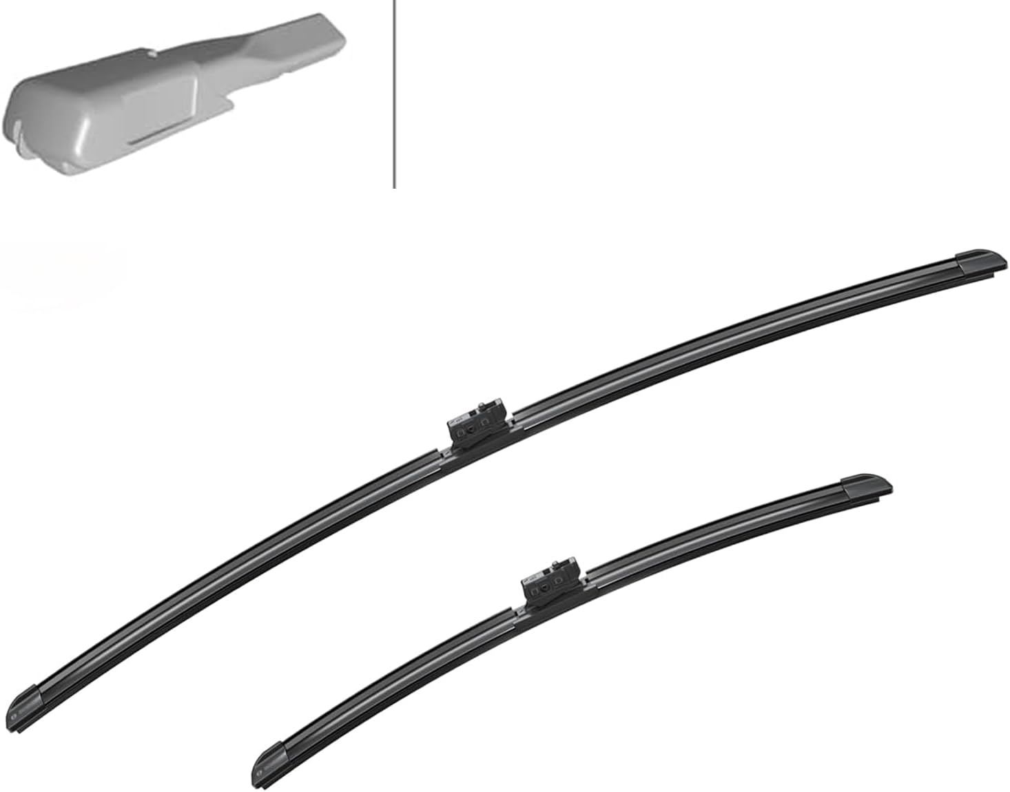 Detalle de Bosch Aerotwin eA 179 S — Jeu de 2 balais d’essuie-glace avant 700 mm/450 mm avec adaptateur pré-assemblé