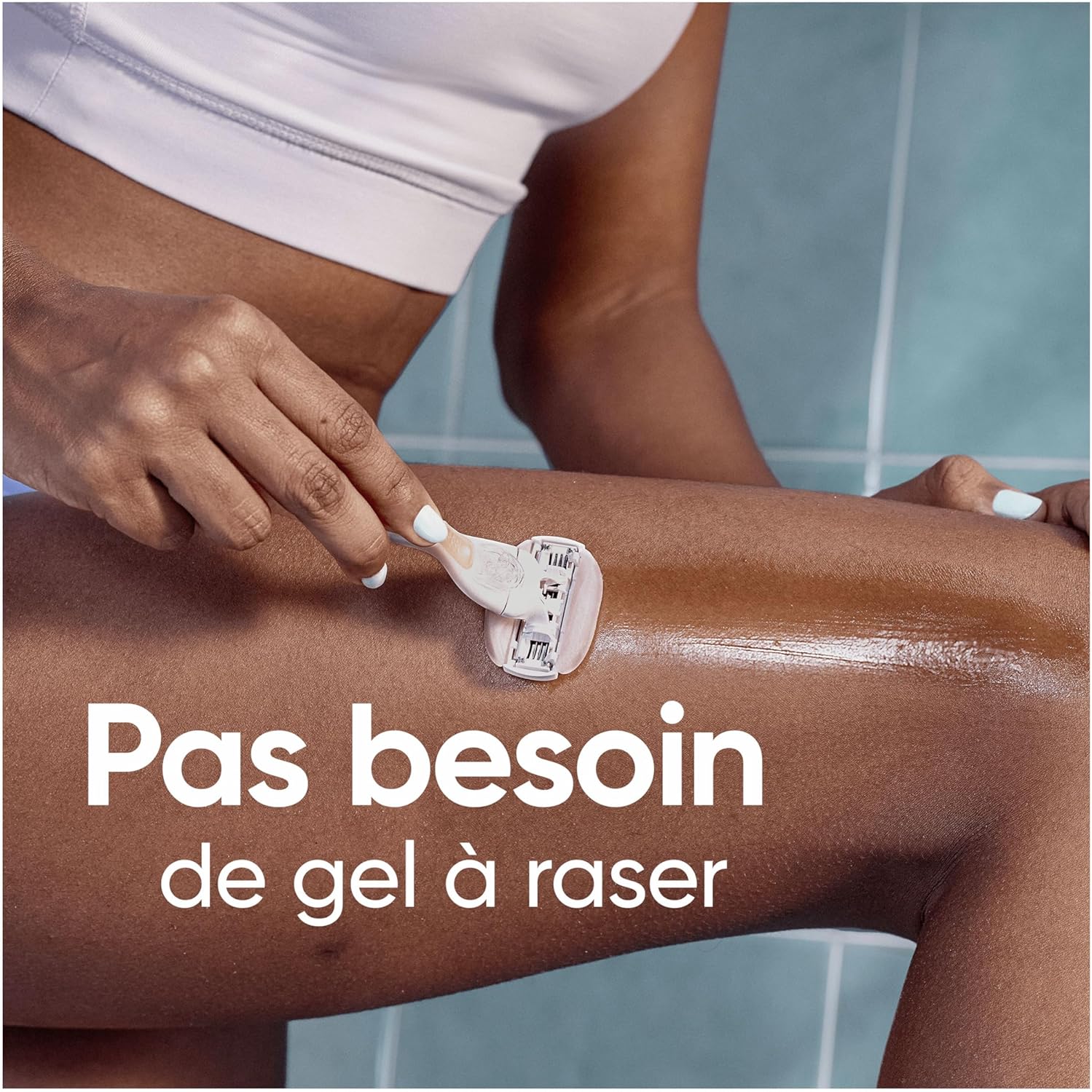 Detalle 2 de Gillette Venus ComfortGlide Spa, rasoir femme, 3 lames