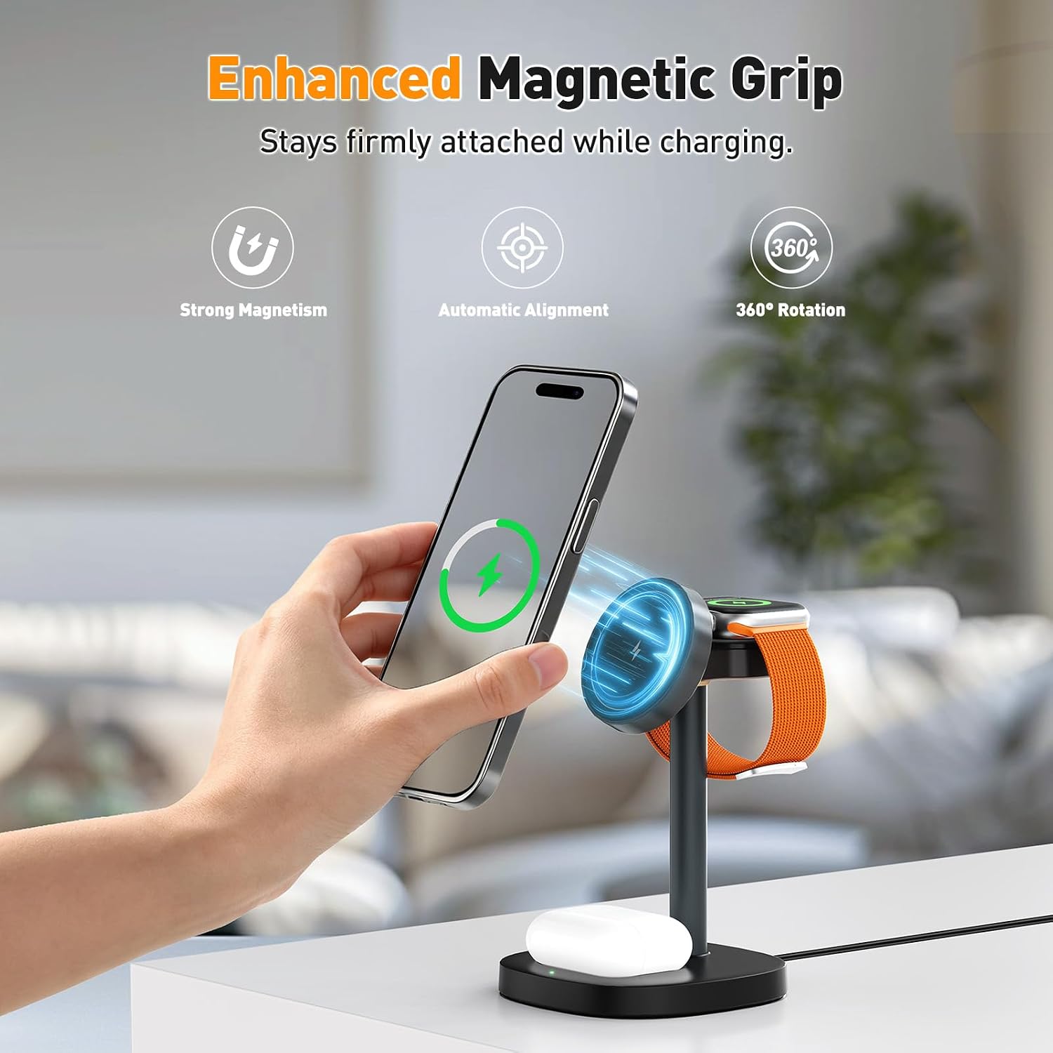Detalle de Wireless Charging Station 15W