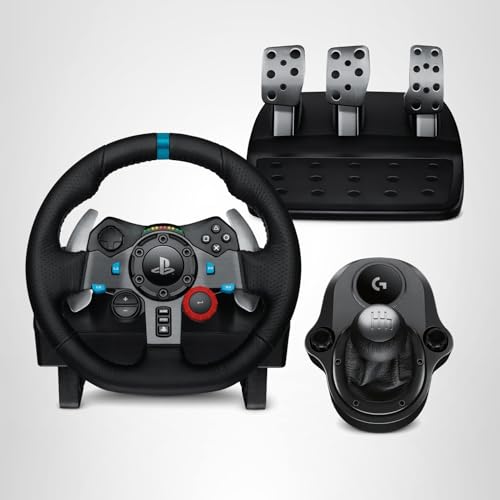 Thumbnail 7 de Logitech G29 Driving Force Racing Wheel, Pedals, and Shifter — Real Leather, Force Feedback, for PS5, PS4, PC, Mac