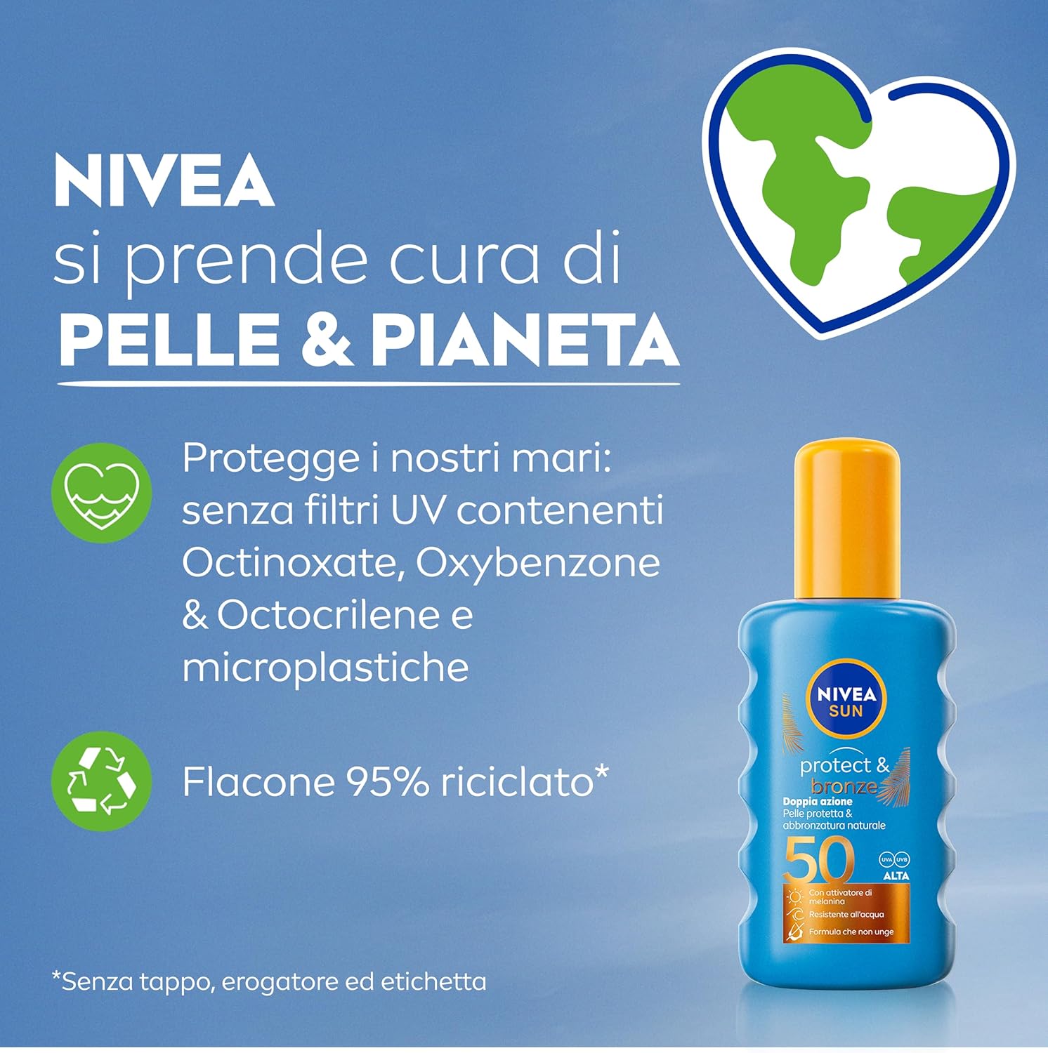 Thumbnail 6 de NIVEA SUN Protect & Bronze Spray SPF 50 – 200 ml: protezione affidabile e abbronzatura naturale