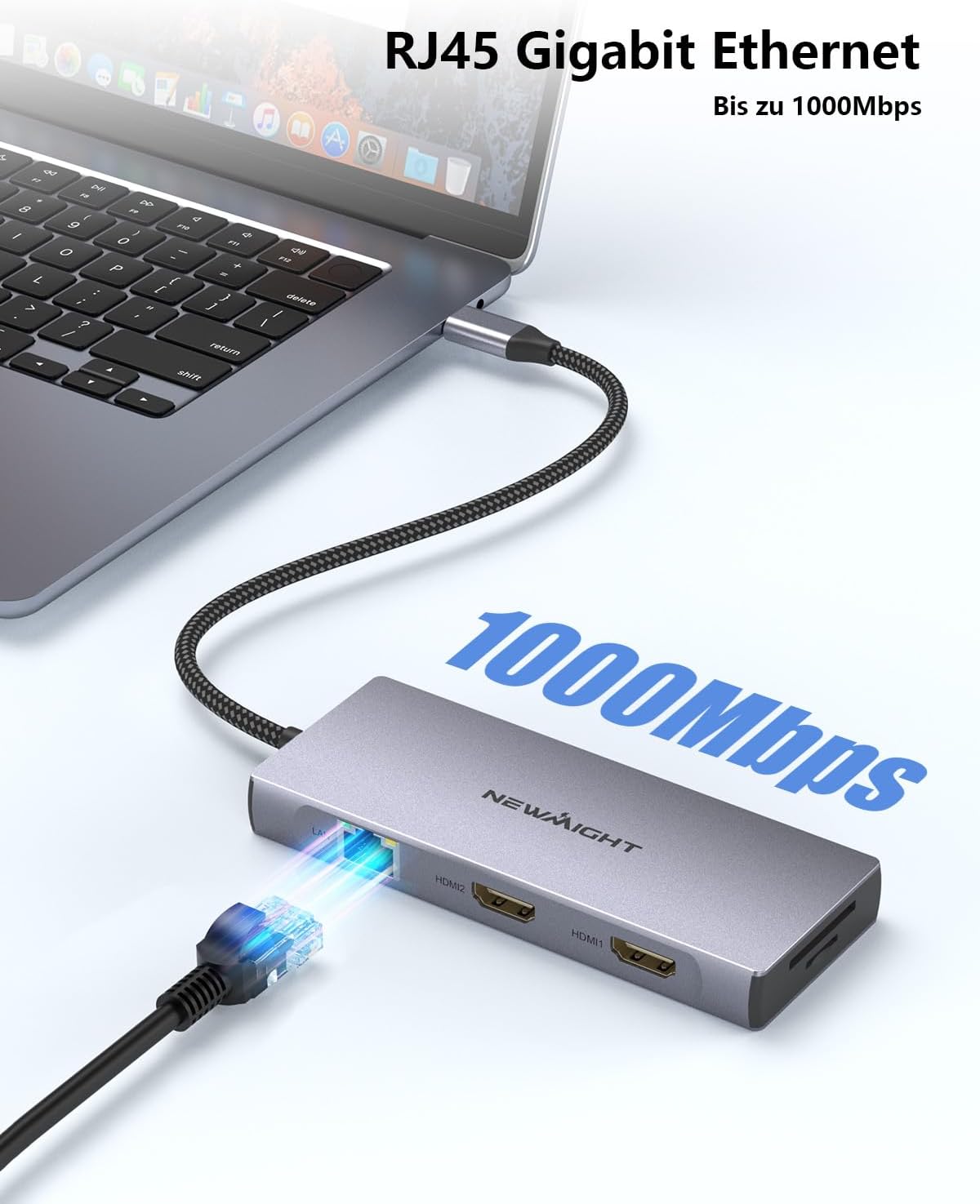 Thumbnail 4 de Newmight Docking Station Dual 100W