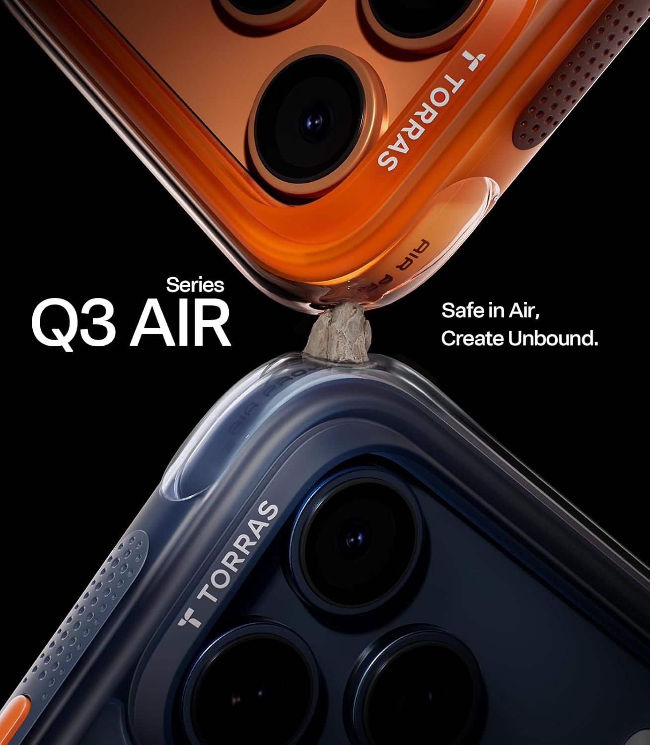 Thumbnail 2 de TORRAS Ostand Q3 Air for iPhone 17 Pro Max Case 52g