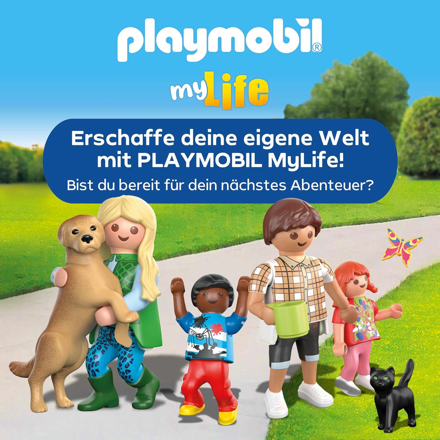Thumbnail 5 de PLAYMOBIL 71745 Hundespielplatz – Set mit Hundefiguren für Kinder ab 4 Jahren