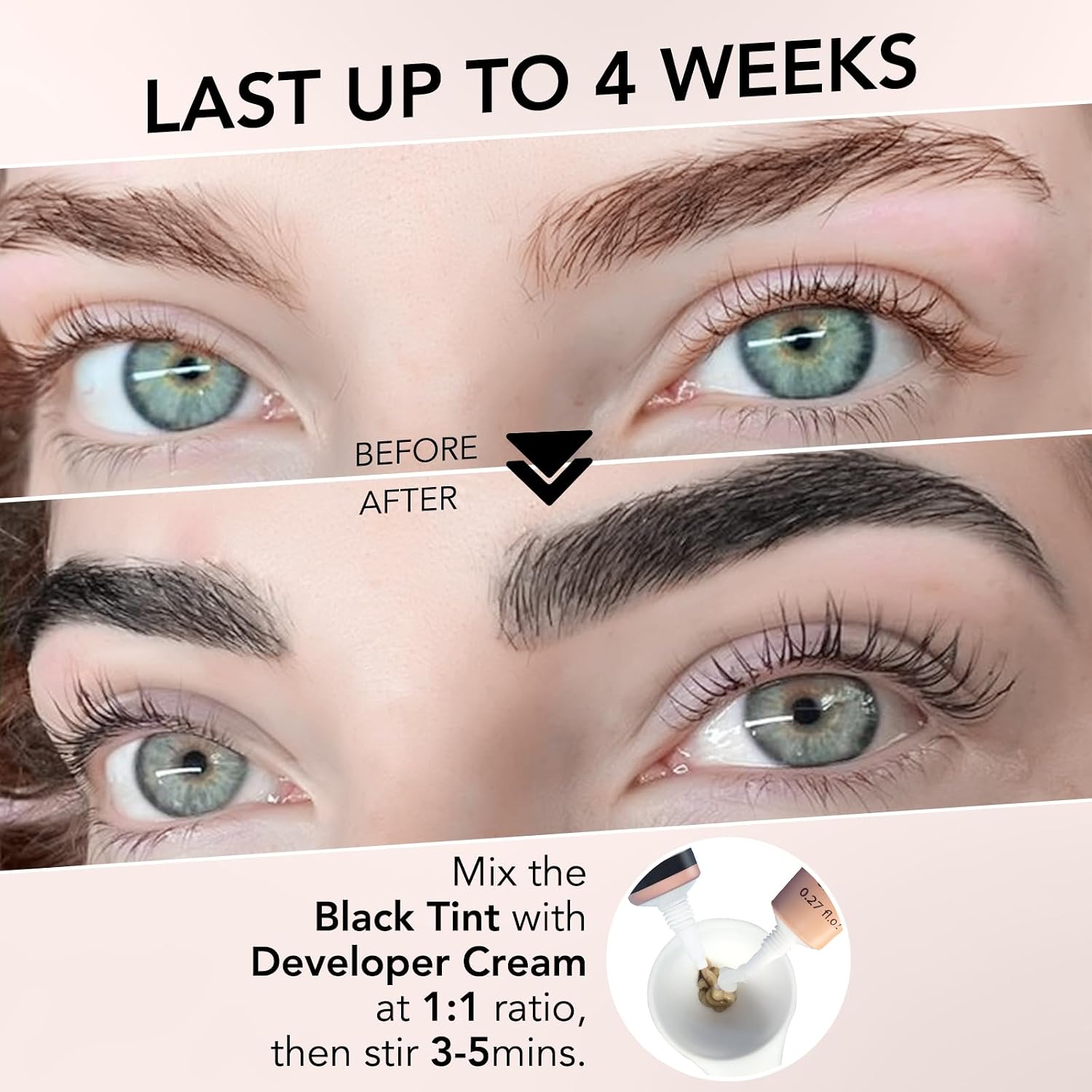 Detalle 2 de Lomansa Teinture Cils Noir 10 applications