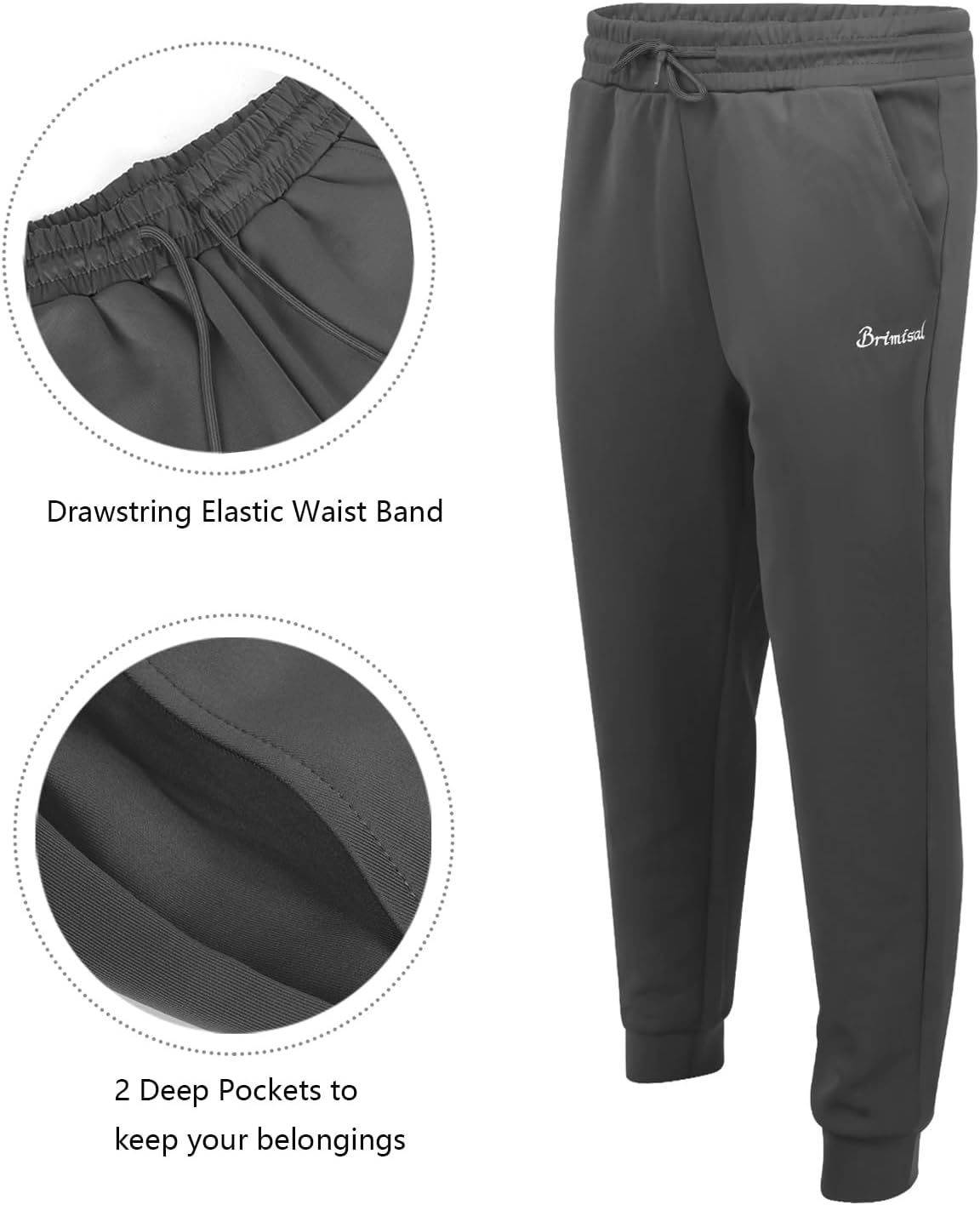 Thumbnail 4 de Brimisal Men's 2-Piece Tracksuit set — full-zip jogger