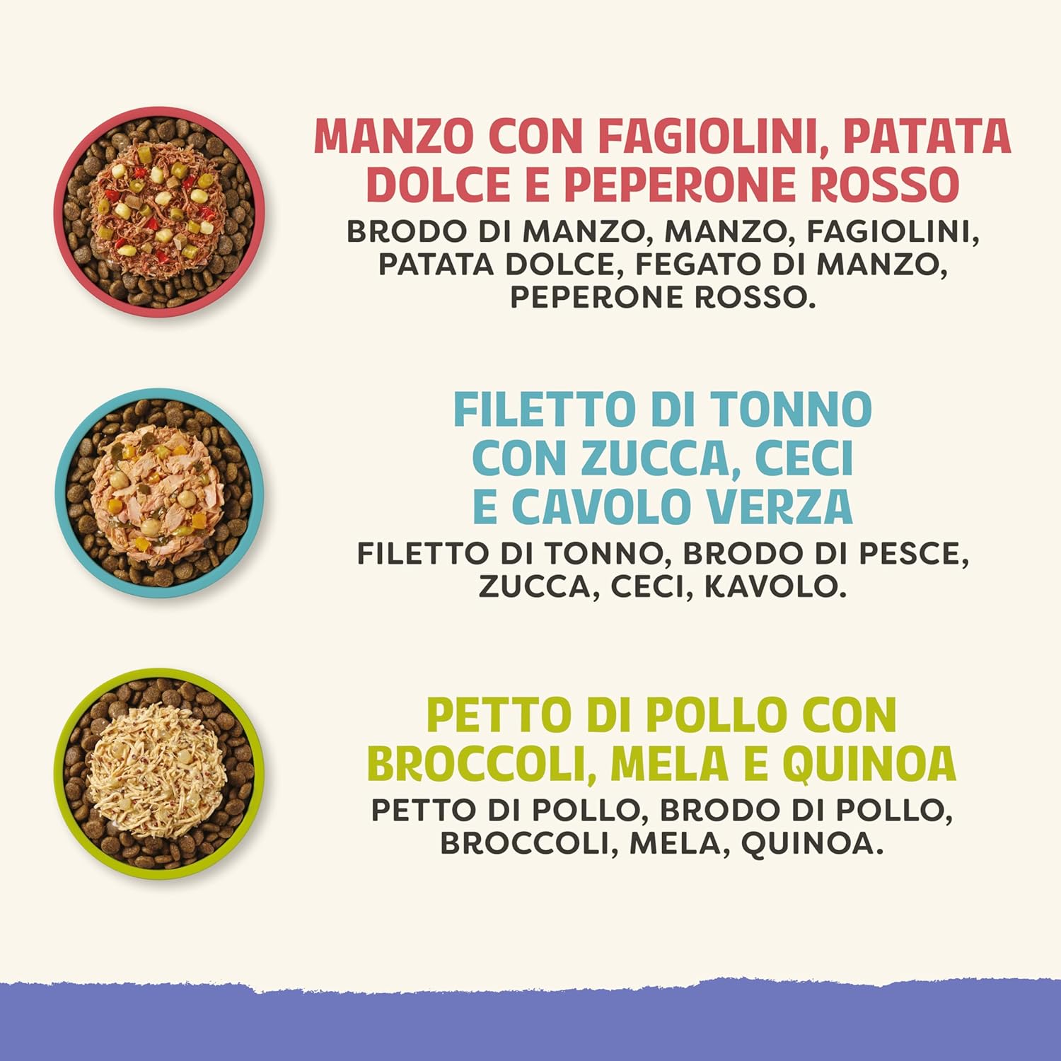 Detalle de Applaws Cibo Umido Naturale per Cani – Selezione Carne & Pesce in Brodo, Senza Cereali, 6 x 85g