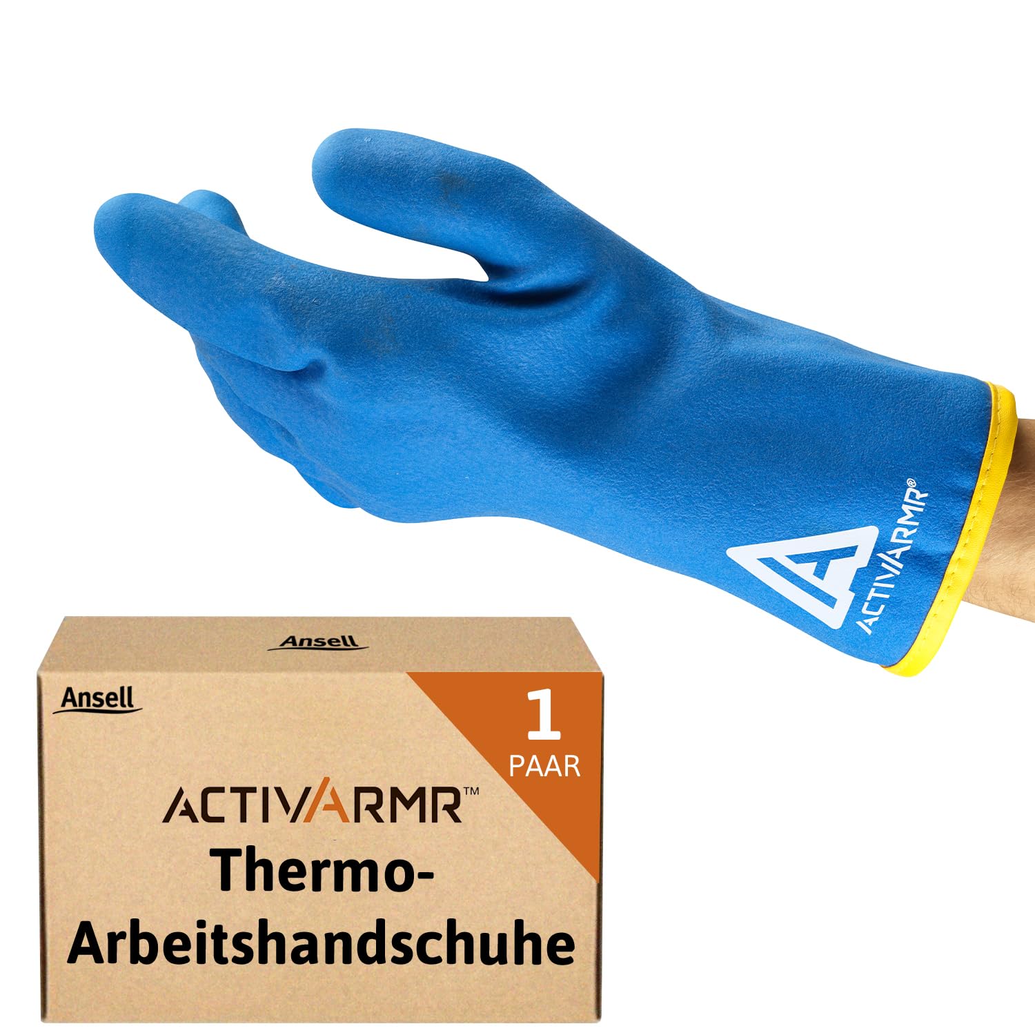 Detalle de Ansell ActivArmr Winter-Arbeitshandschuhe XL