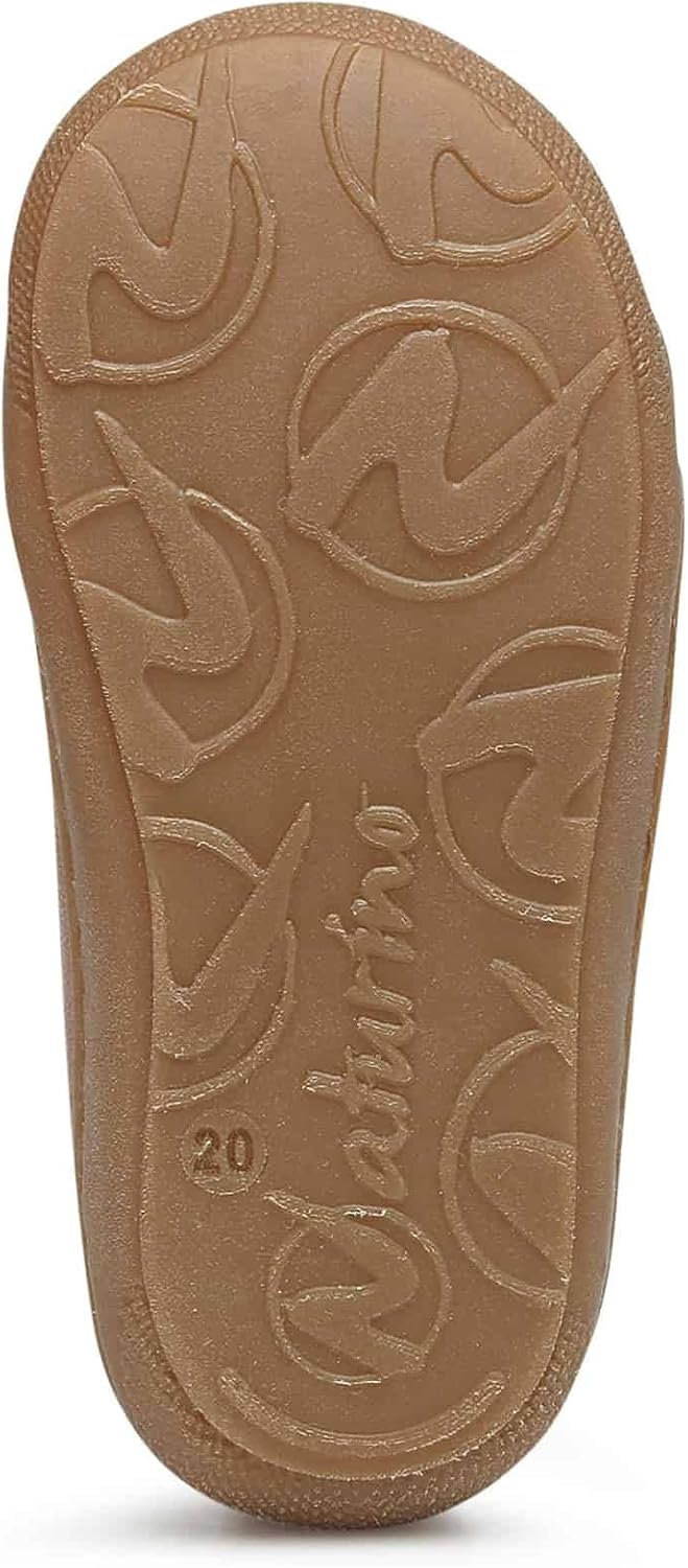 Detalle de Naturino Unisex Kid's Cocoon First Walker Shoe: prima camminata in pelle con interni in lana