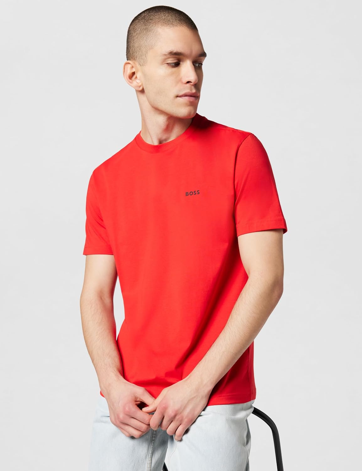 Detalle 2 de BOSS Tee Maglietta Uomo: stile essenziale e comfort quotidiano