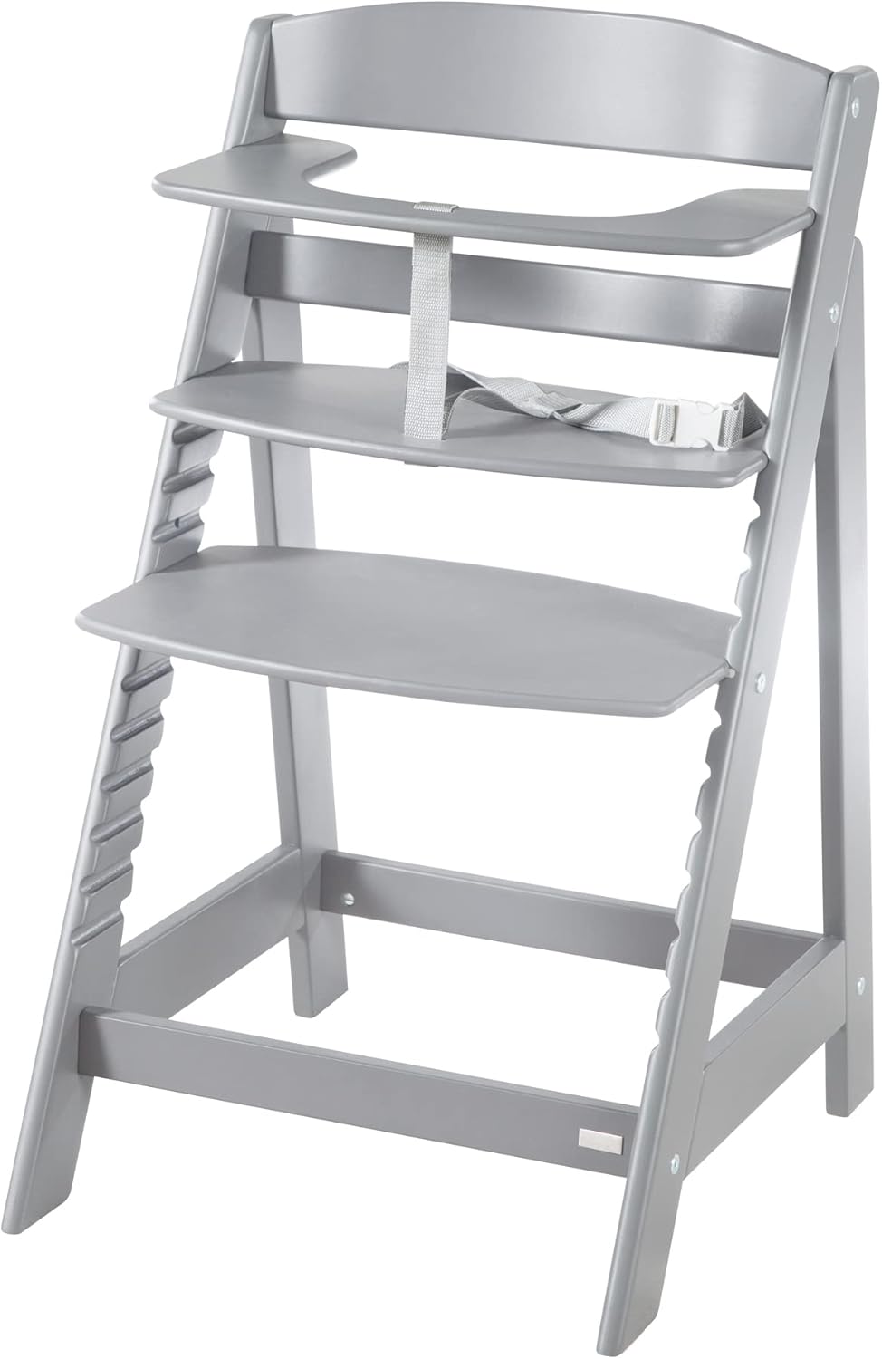 Detalle de roba Chaise Haute Évolutive en Bois Naturel 2 en 1 Sit Up Flex – Hauteur Réglable