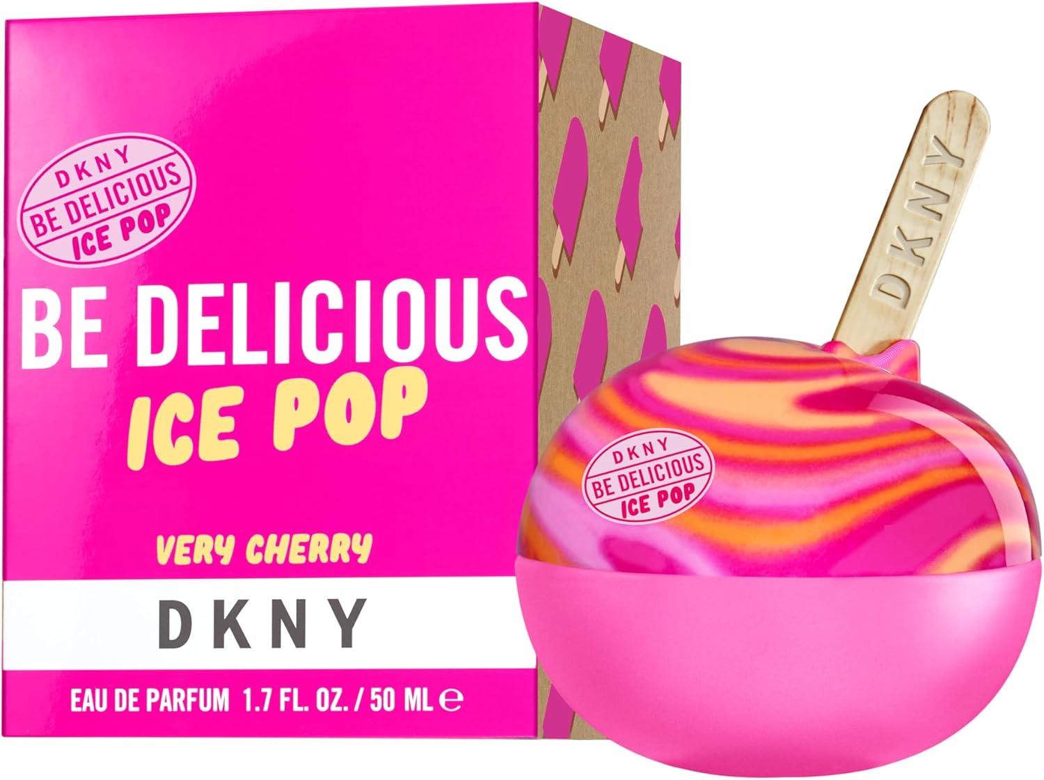 Detalle de DKNY Be Delicious Ice Pop Very Cherry EDP Donna: una gourmand estiva piena di energia newyorkese