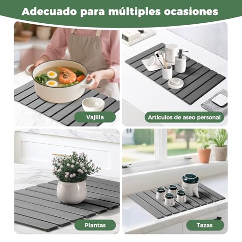 Thumbnail 6 de VerTrinix Alfombrilla escurreplatos 60x40 cm