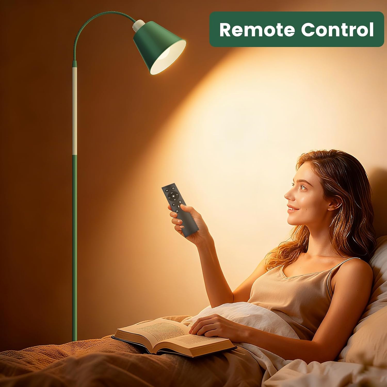 Thumbnail 3 de SIBRILLE Lampada da Terra E27 dimmerabile con telecomando, 168 cm e 3 temperature 3000K-6000K