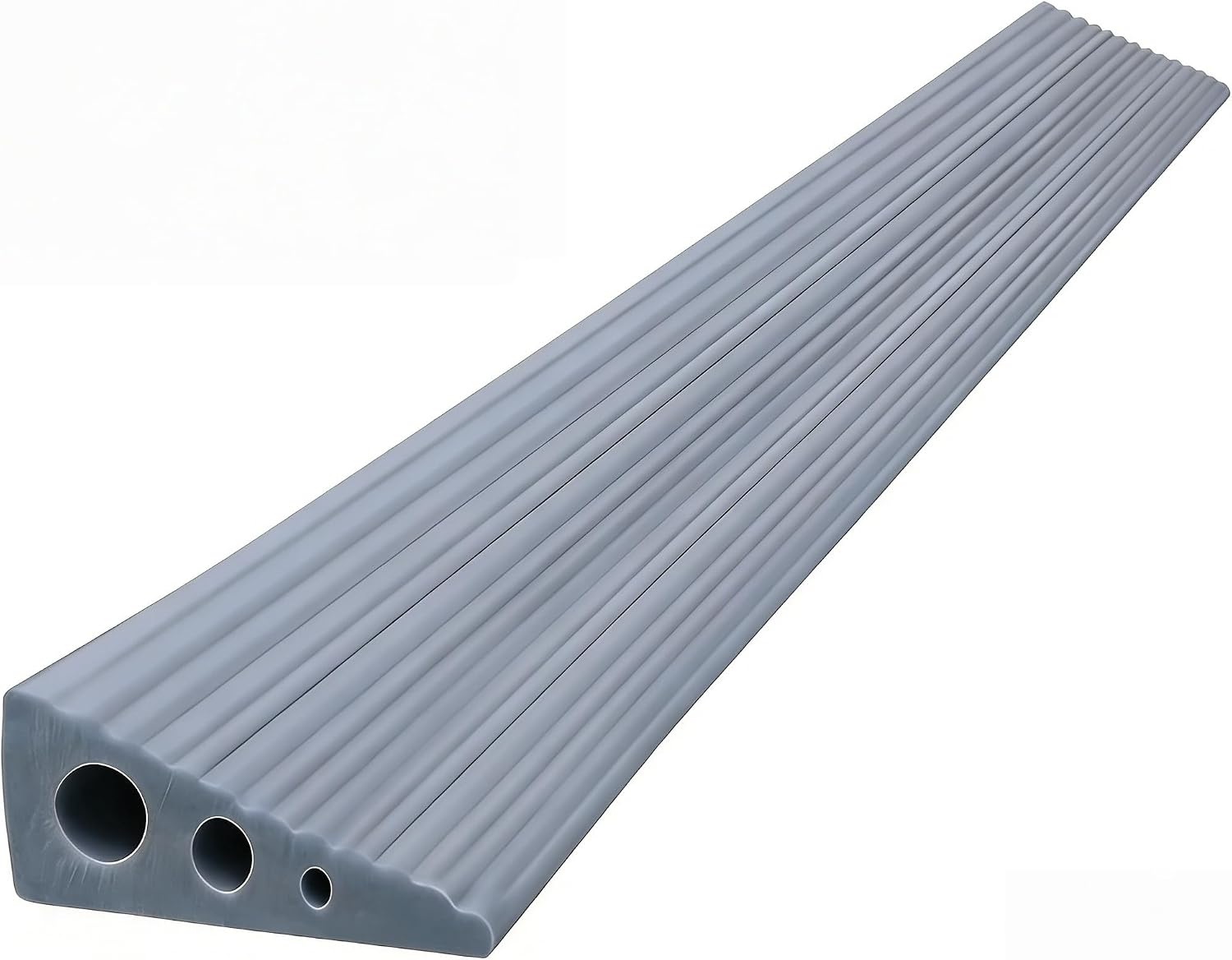 Detalle de CUTIS Türschwellenrampe 90x10x3,5 cm – Vielseitige Rampe für Saugroboter, Kinderwagen, Rollatoren und E‑Scooter