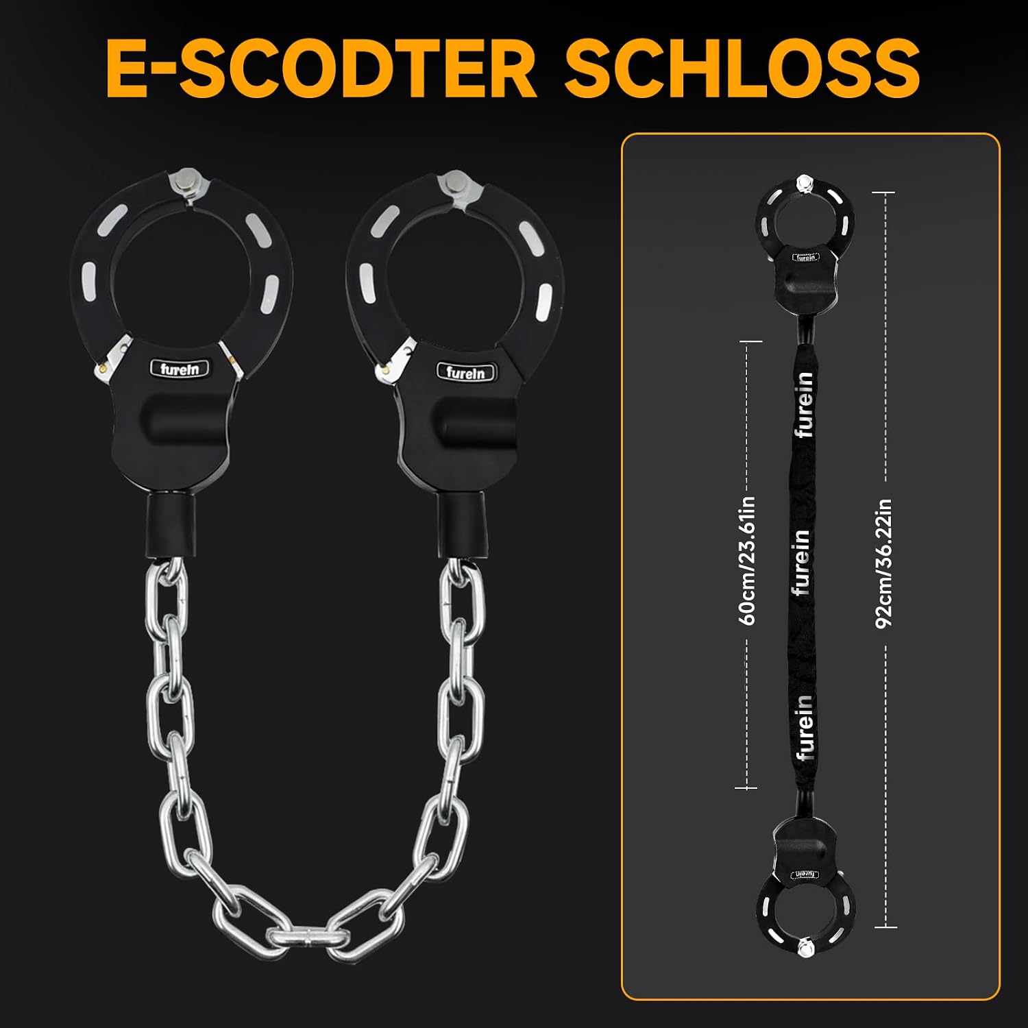 Thumbnail 4 de Schloss für E Scooter Sicherheitsschloss 60 cm