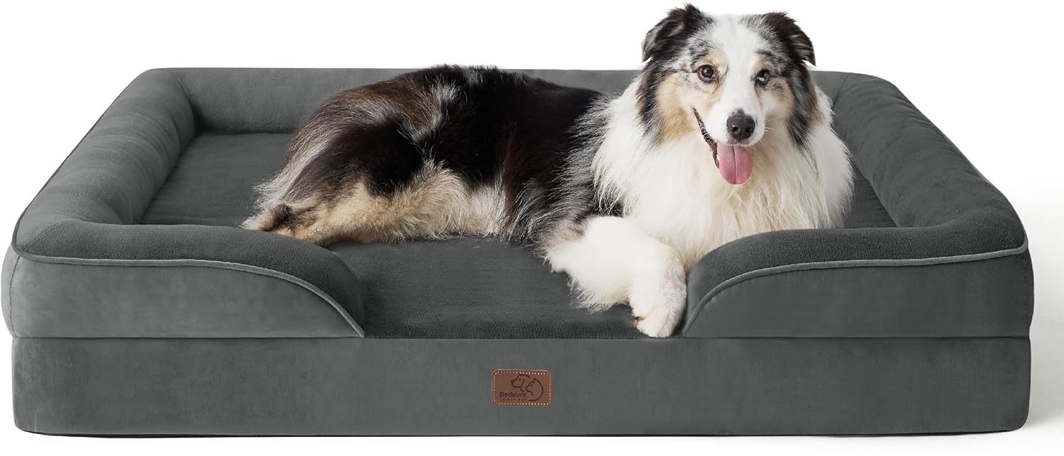Detalle de BEDSURE orthopädisches Hundebett 106×80 cm