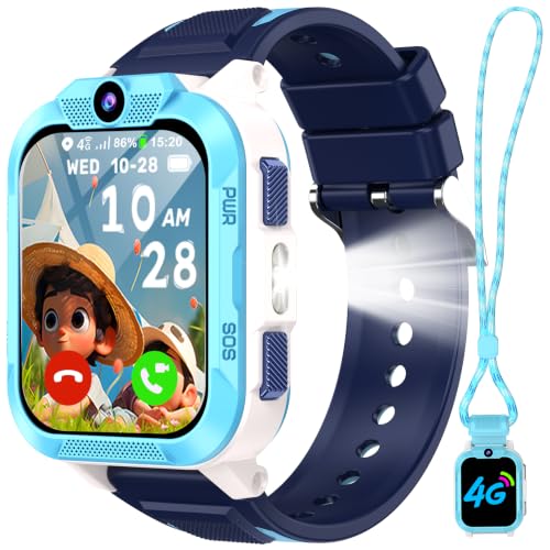 Detalle de Baolubao Smartwatch Bambini 4G con videochiamate e GPS – 1.85