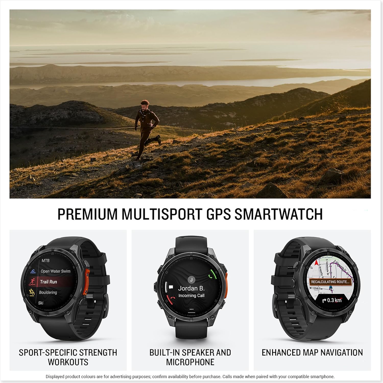 Thumbnail 2 de Garmin fēnix 8, 47mm Premium GPS smartwatch review