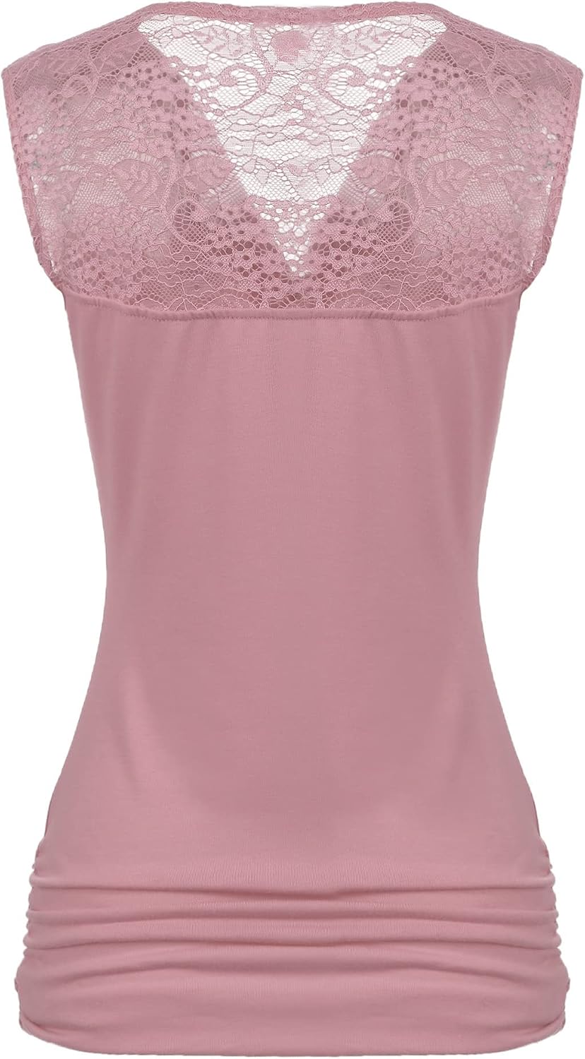 Detalle de Pinspark Elegante top donna scollo a V