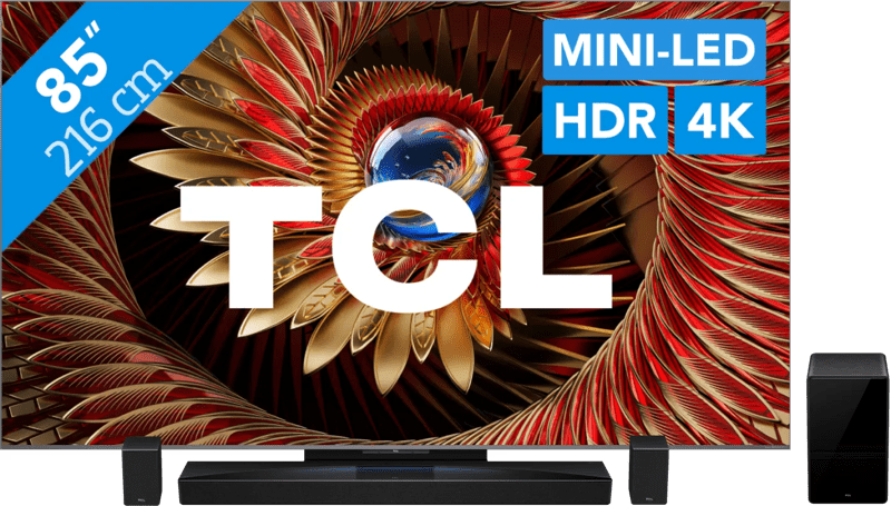TCL 85 Zoll QD Mini‑LED C81K 4K 📺