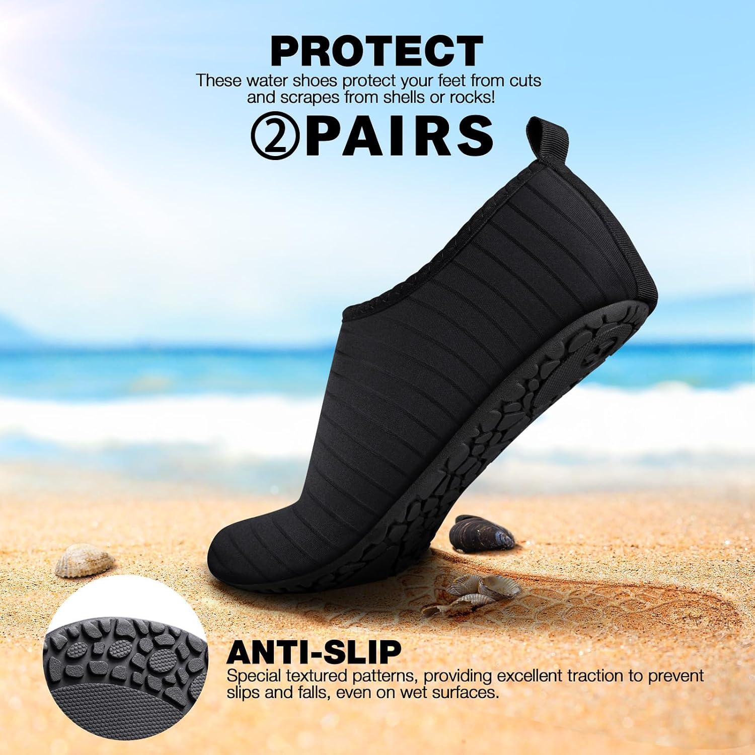 Detalle 1 de Steppli Water Shoes Aqua Shoes