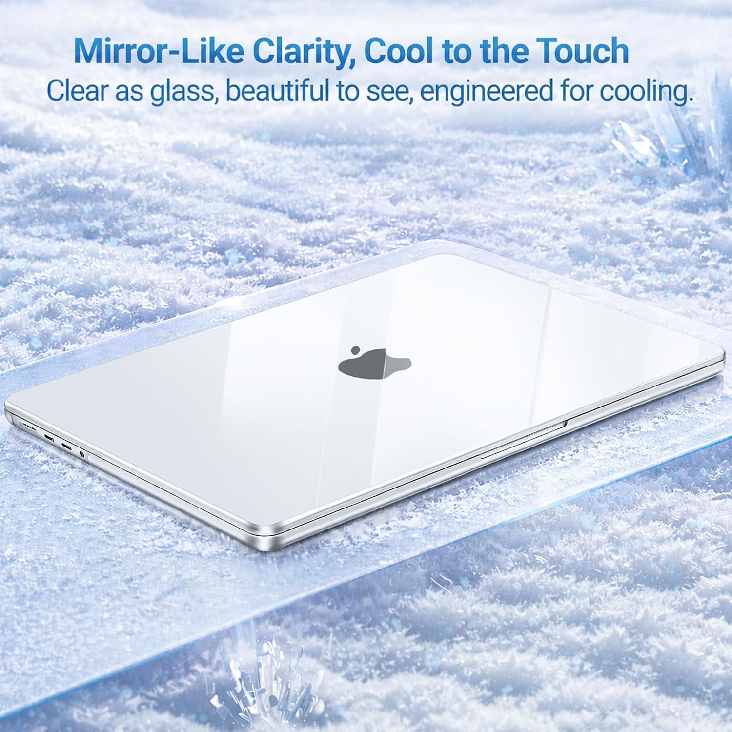 Detalle 2 de MOSISO MacBook Pro 14" clear hard shell 14-inch