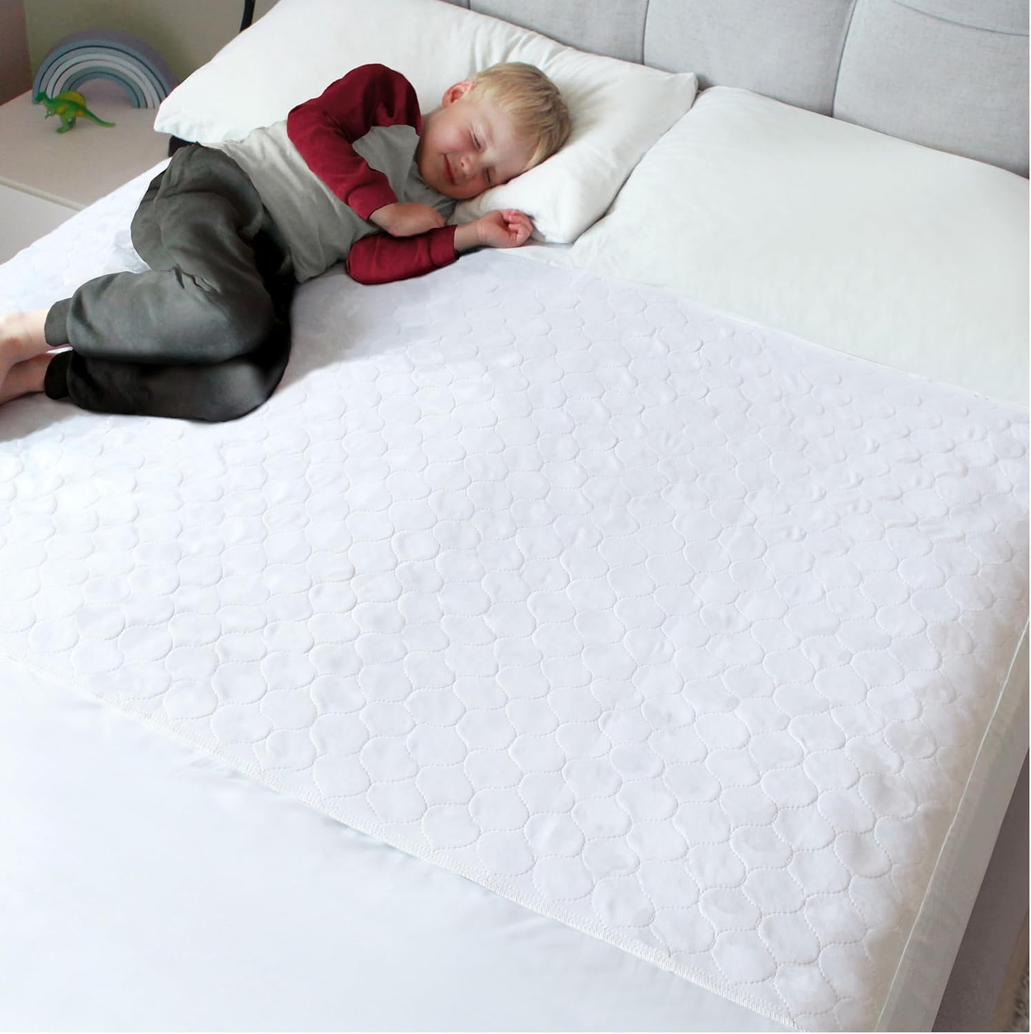 Hygge Sheets Potty Training Pee Pads for Kids: Full-Size, 52" x 36" with Tucks