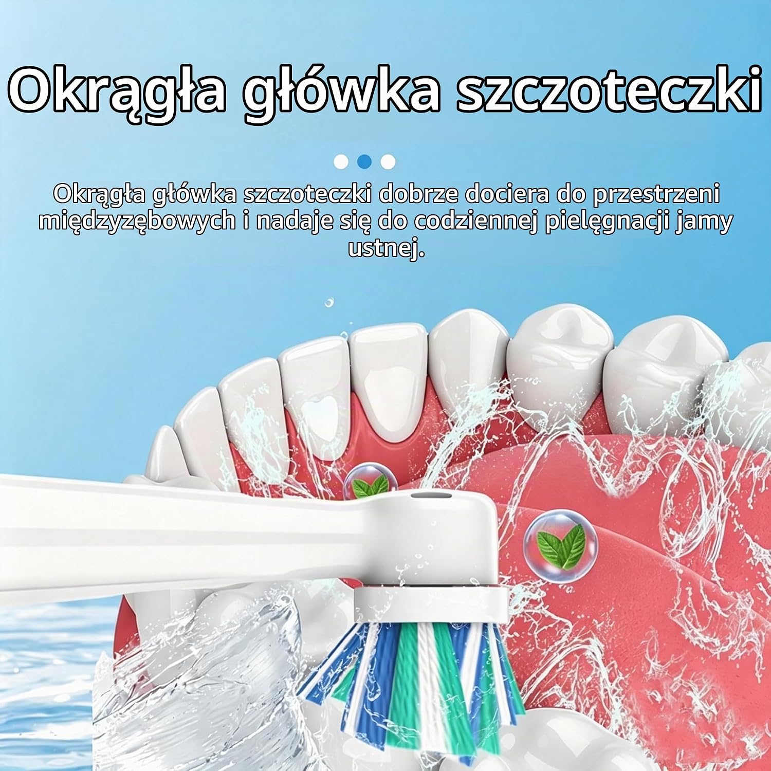 Thumbnail 6 de SLOWLEIF CW70-i – końcówki do szczoteczki iO, nylonowe włosie i wskaźnik zużycia
